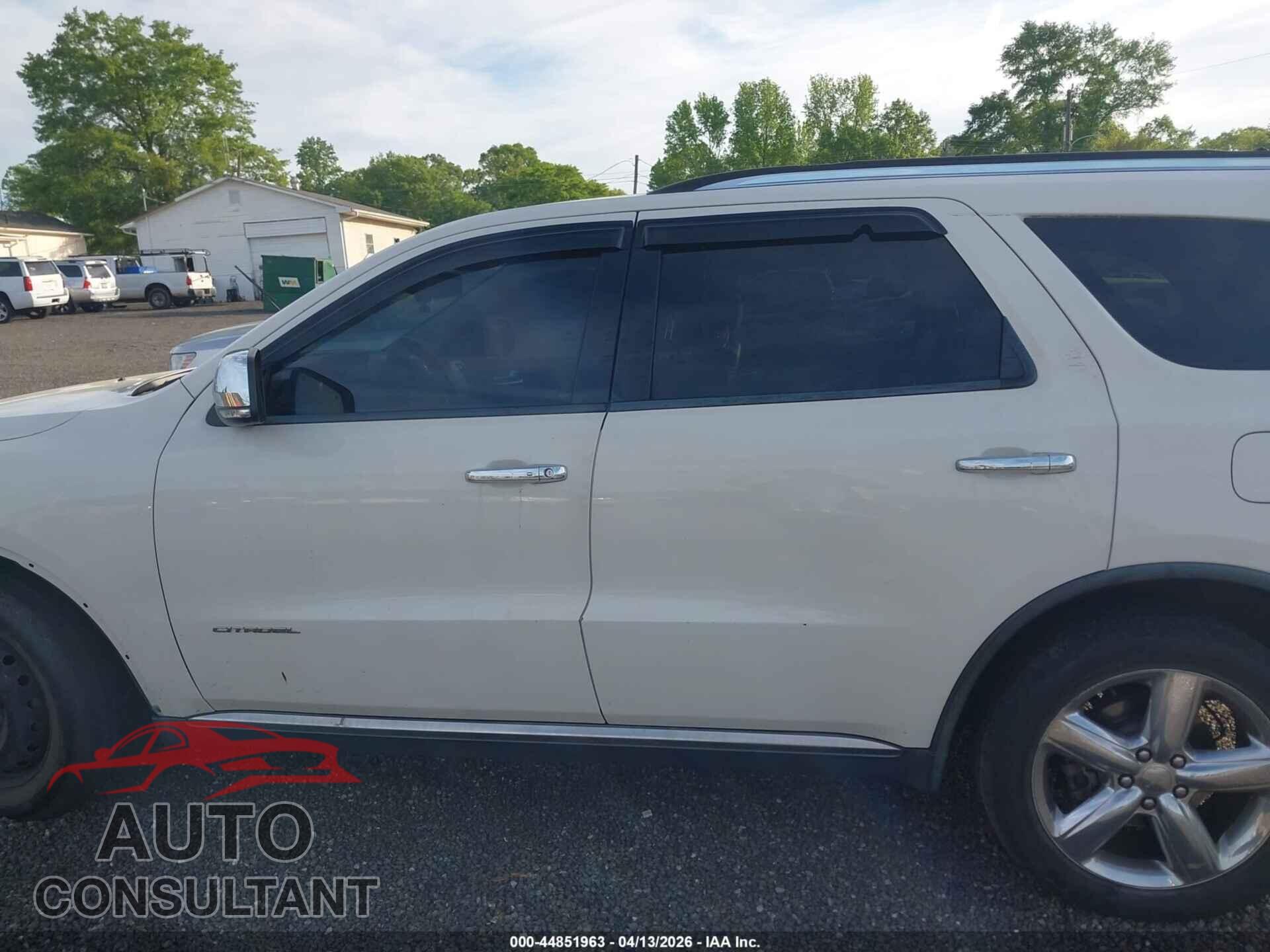 DODGE DURANGO 2012 - 1C4RDHEG3CC126727
