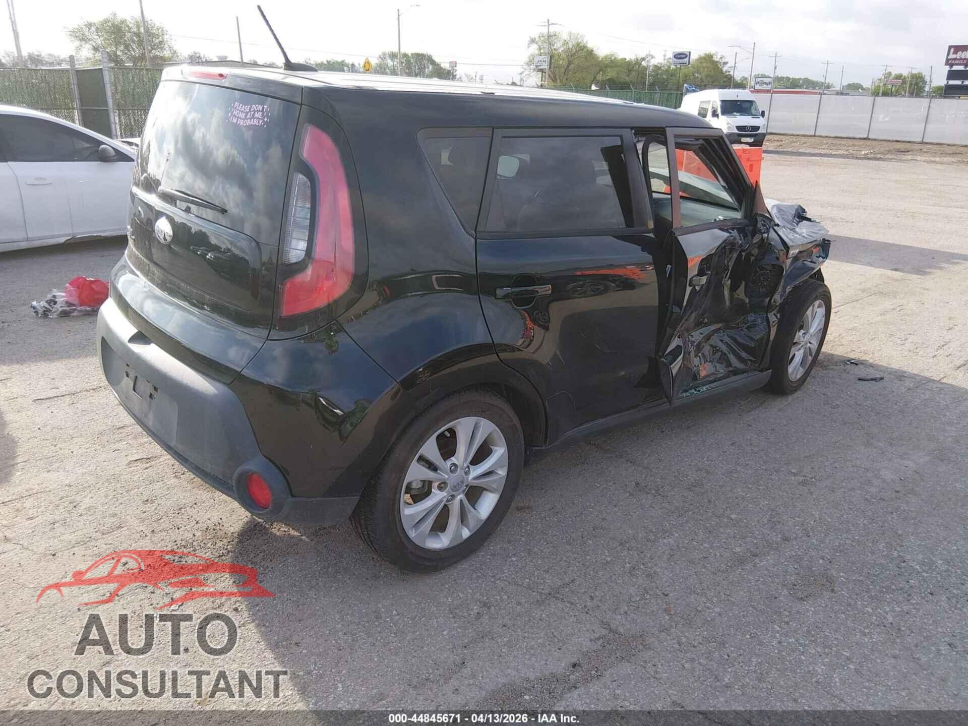 KIA SOUL 2014 - KNDJP3A58E7700441