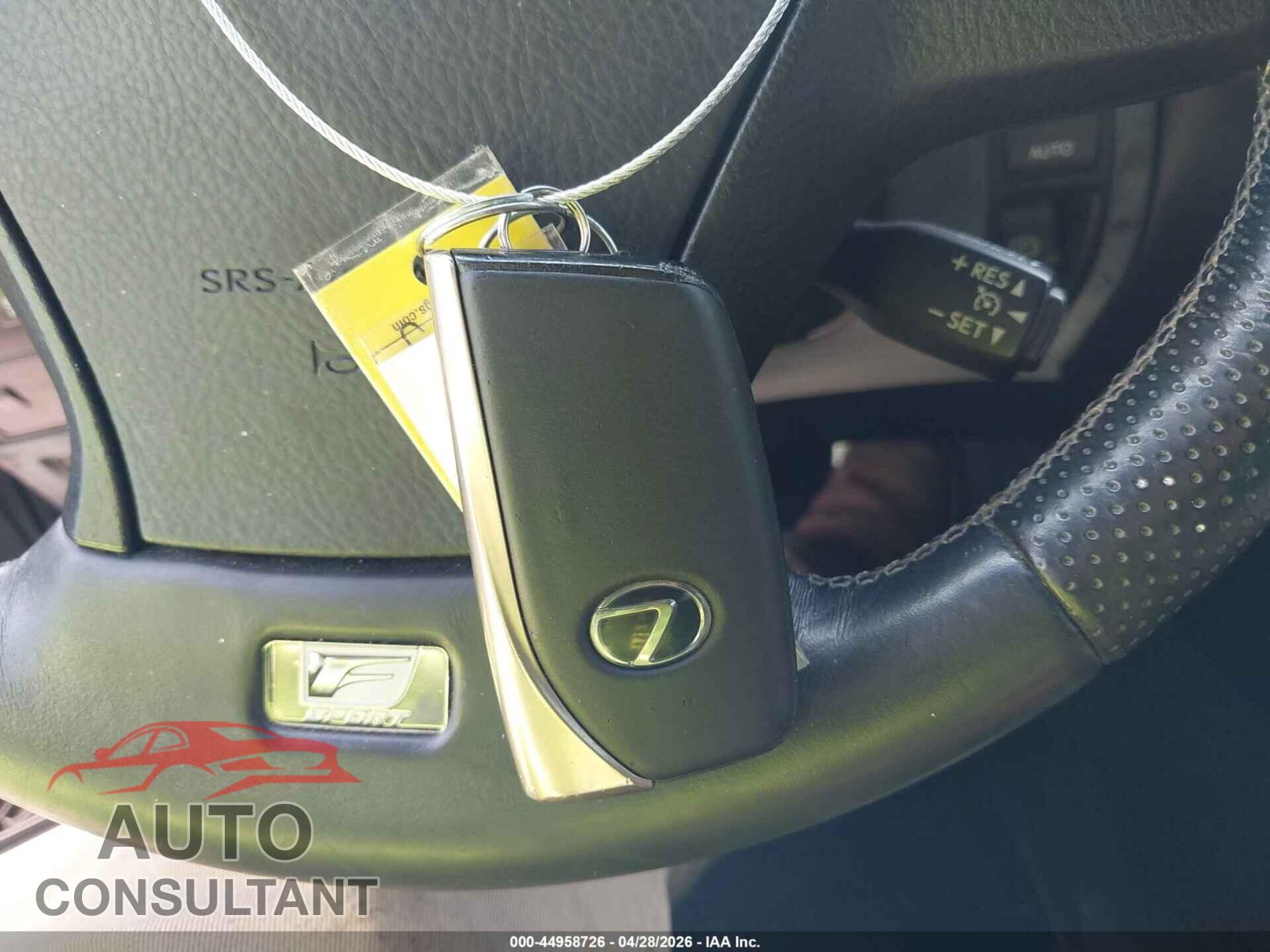 LEXUS LS 460 2013 - JTHBL5EF8D5122848