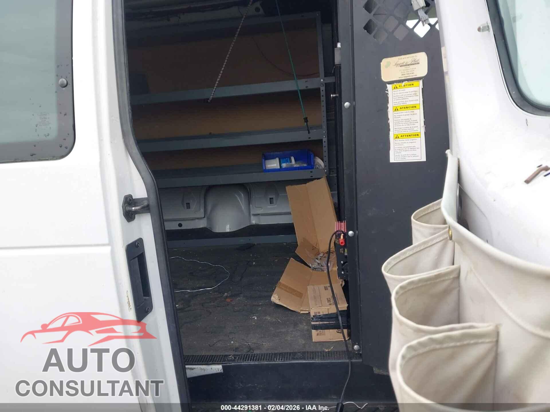 FORD E-150 2013 - 1FTNE1EW8DDB01392