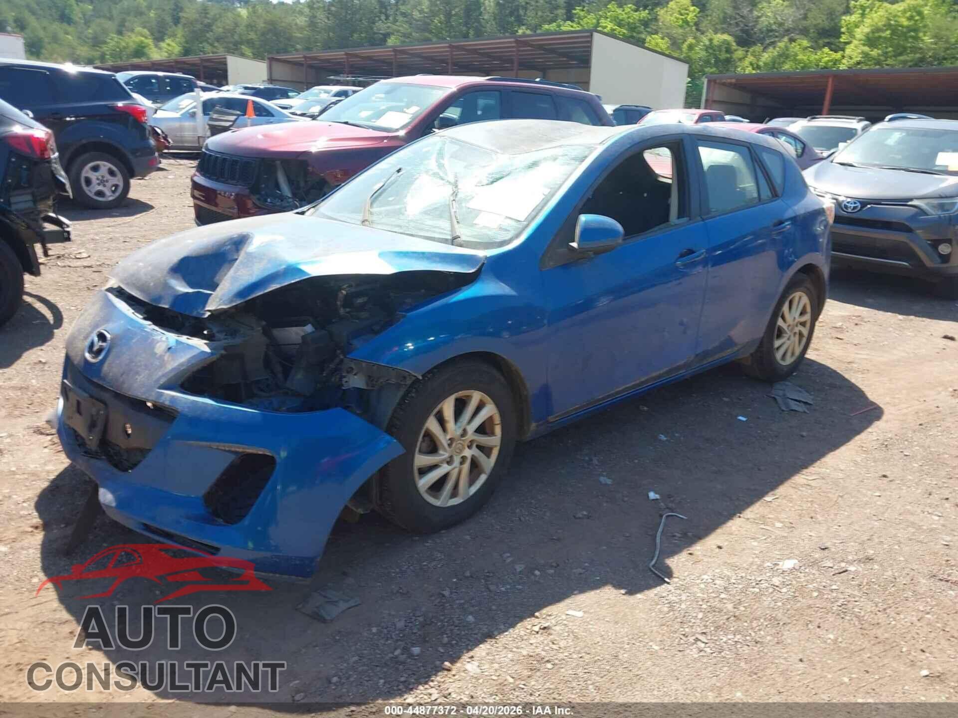 MAZDA MAZDA3 2012 - JM1BL1L86C1642440