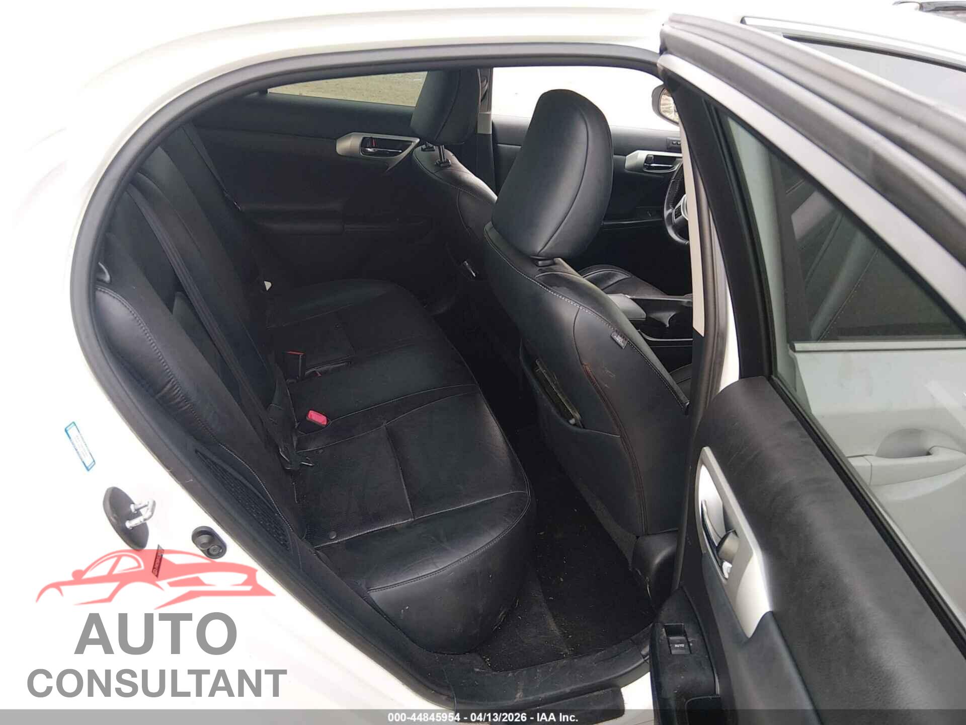 LEXUS CT 200H 2012 - JTHKD5BH1C2081823