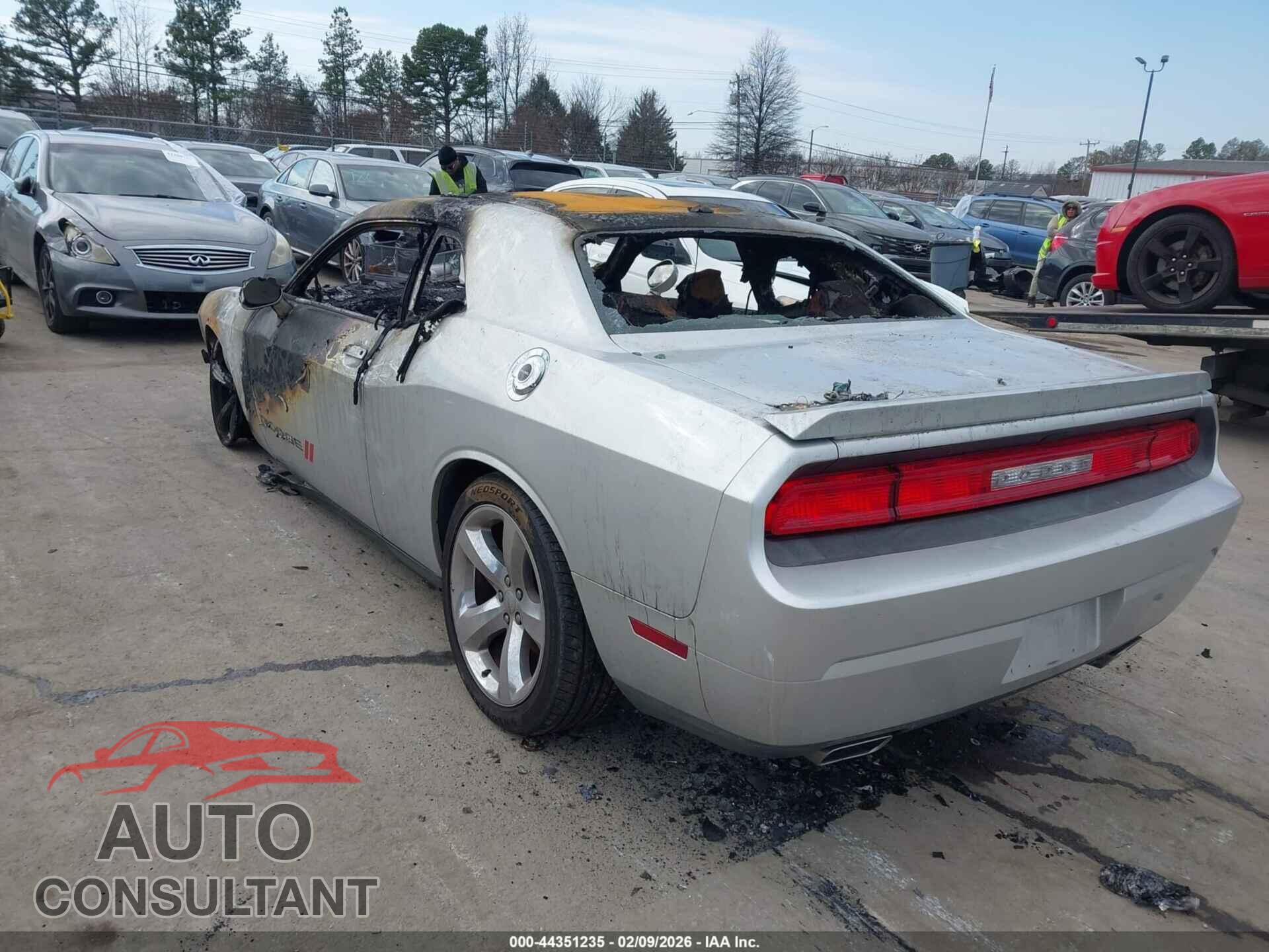 DODGE CHALLENGER 2012 - 2C3CDYAG3CH246931