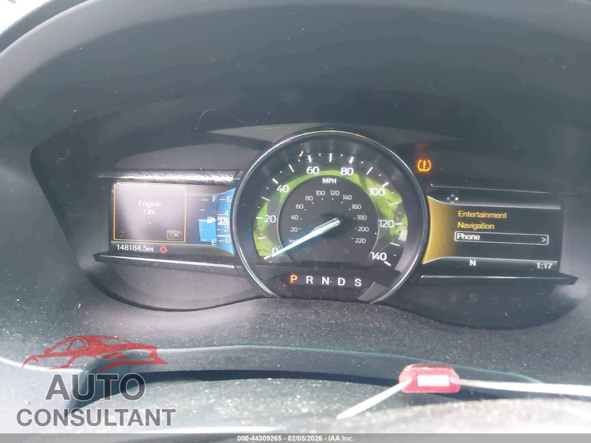 FORD EXPLORER 2017 - 1FM5K8D80HGA31097