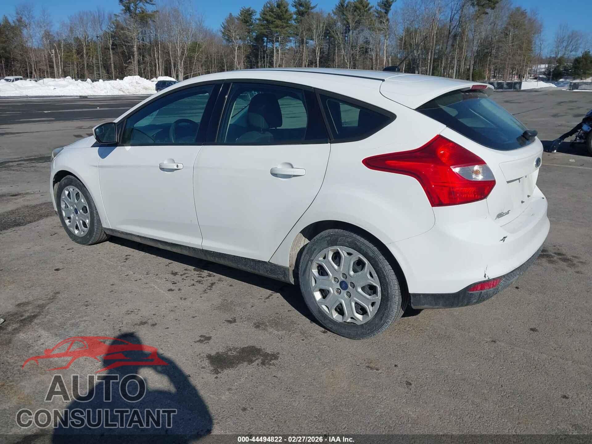 FORD FOCUS 2012 - 1FAHP3K25CL387636