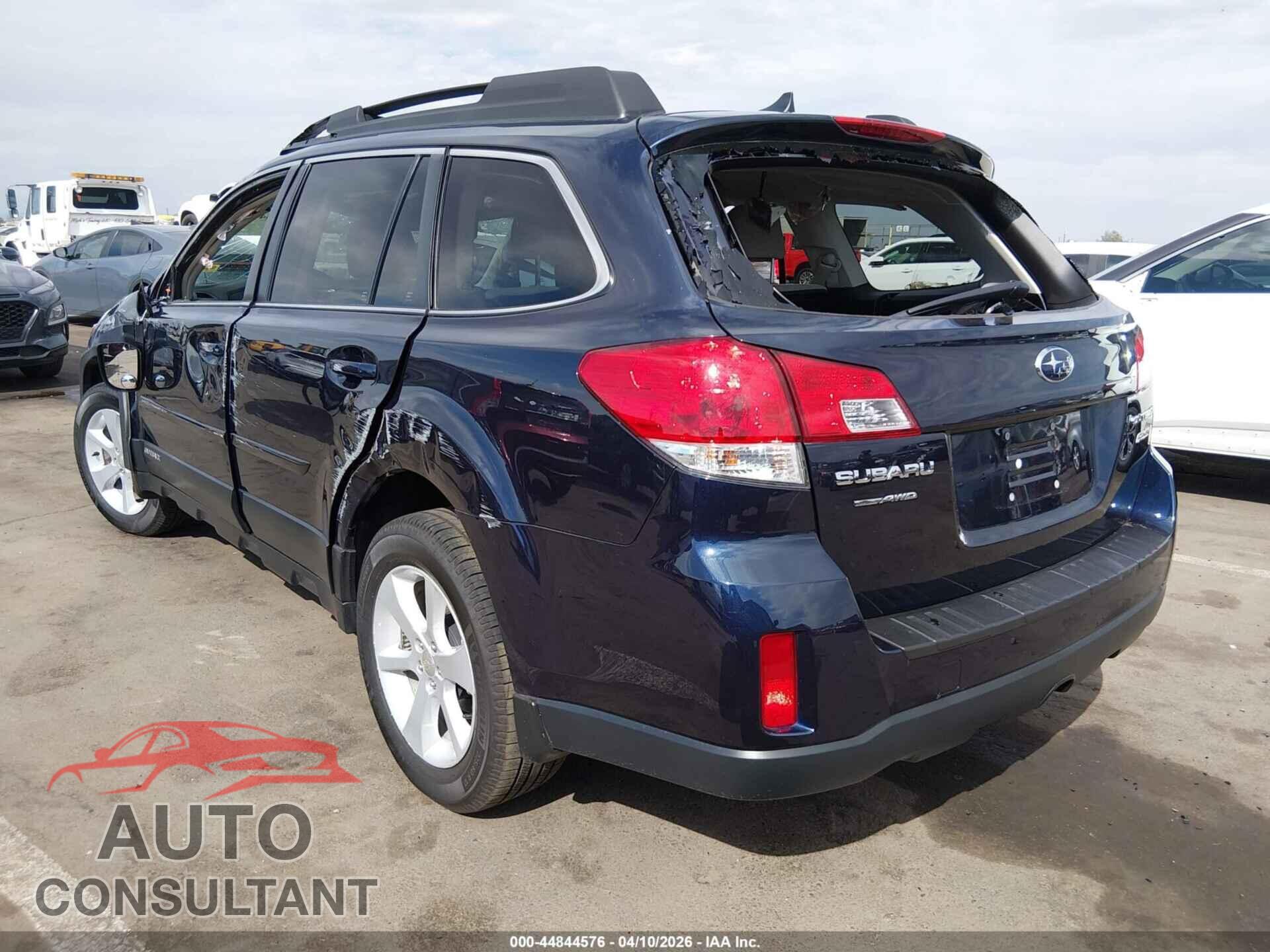 SUBARU OUTBACK 2014 - 4S4BRBCC8E3247168
