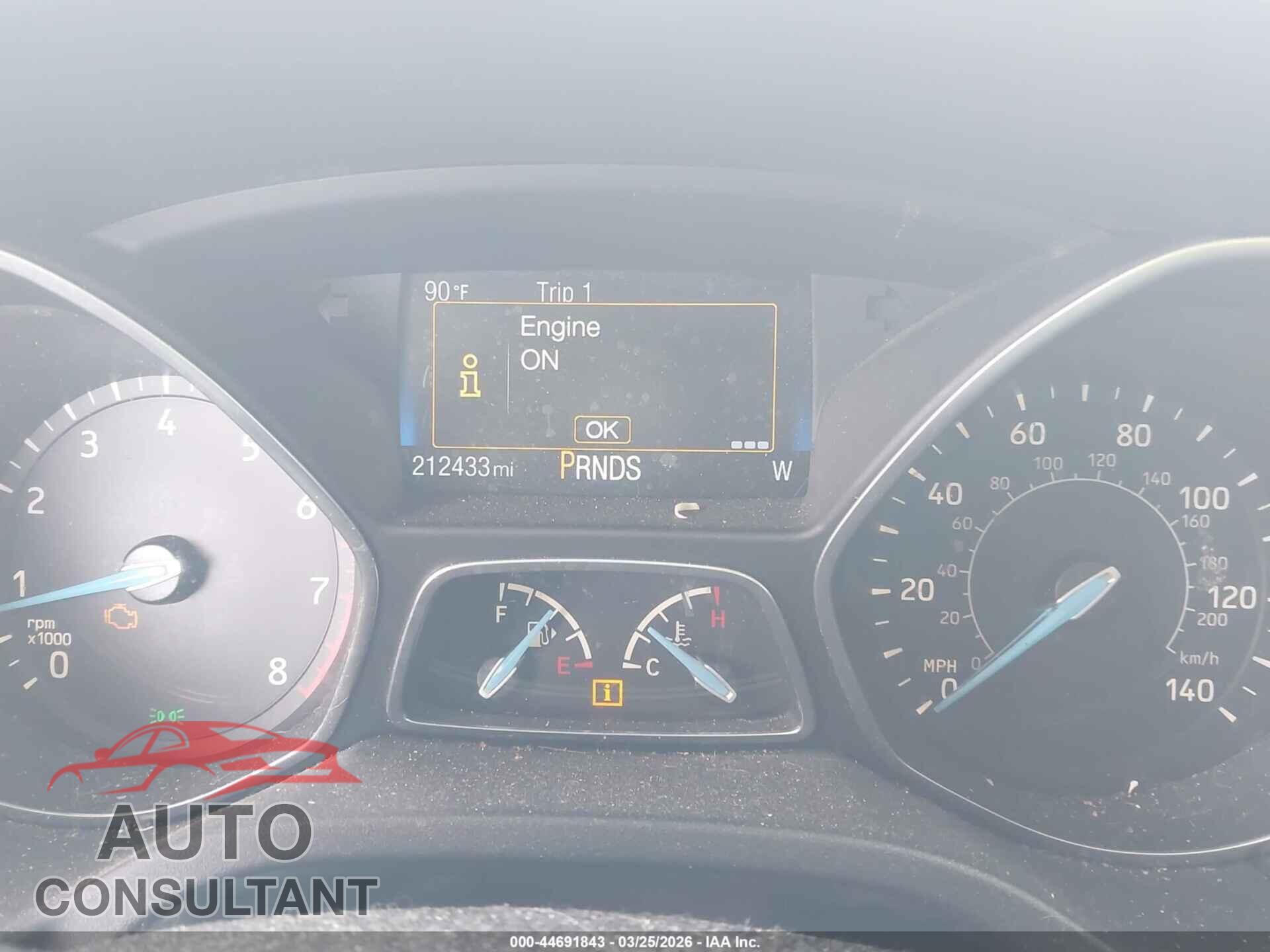 FORD FOCUS 2015 - 1FADP3J27FL228038