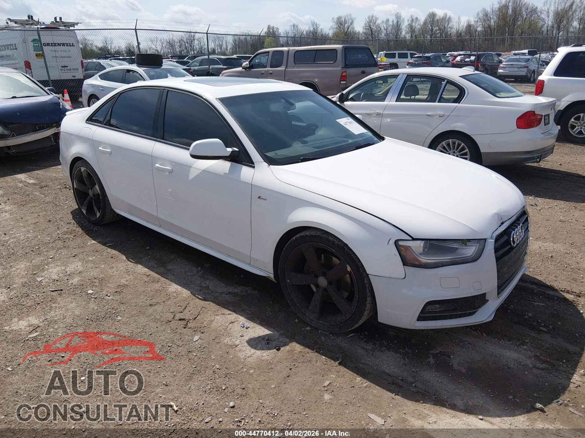 AUDI A4 2014 - WAUFFAFL7EN028384