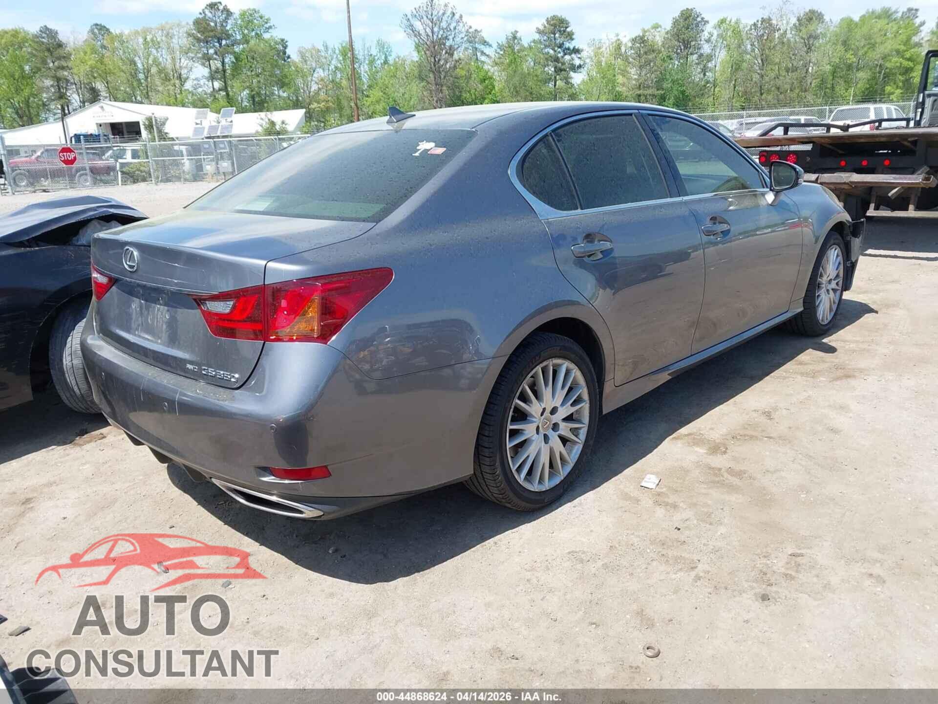 LEXUS GS 350 2013 - JTHCE1BL9D5001537