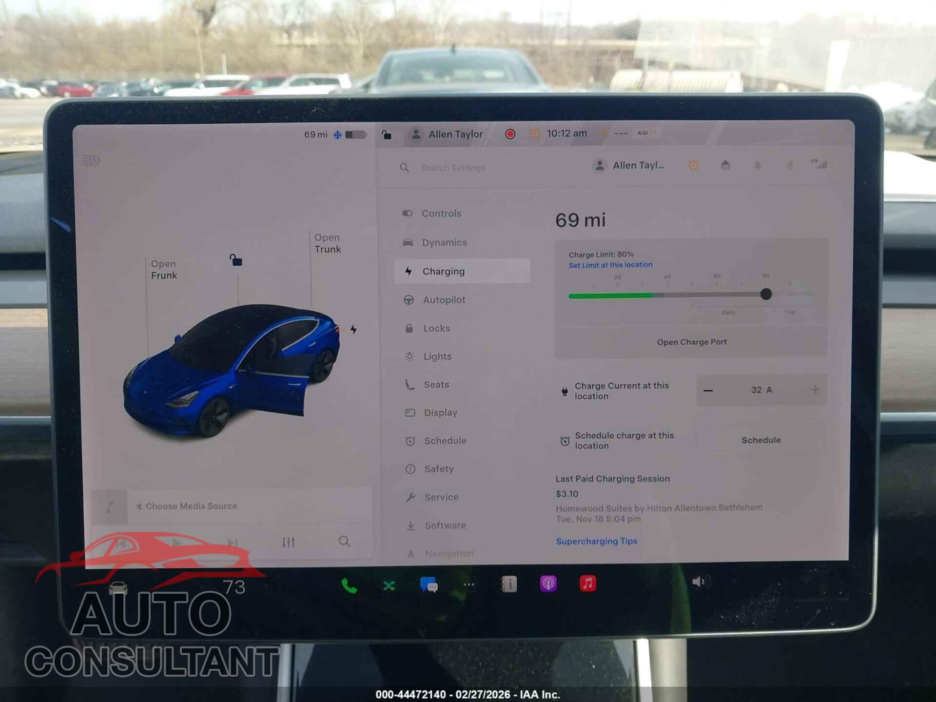 TESLA MODEL 3 2019 - 5YJ3E1EA0KF435501