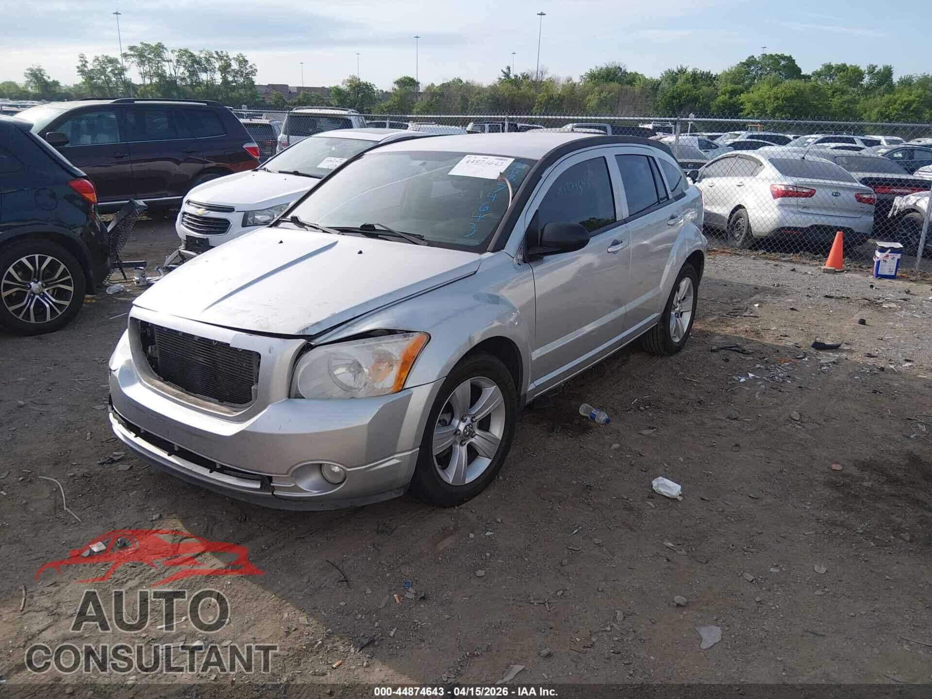 DODGE CALIBER 2012 - 1C3CDWDAXCD531781