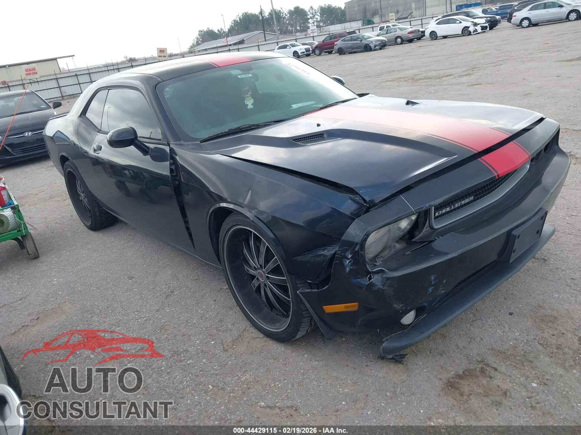 DODGE CHALLENGER 2012 - 2C3CDYAG9CH268433