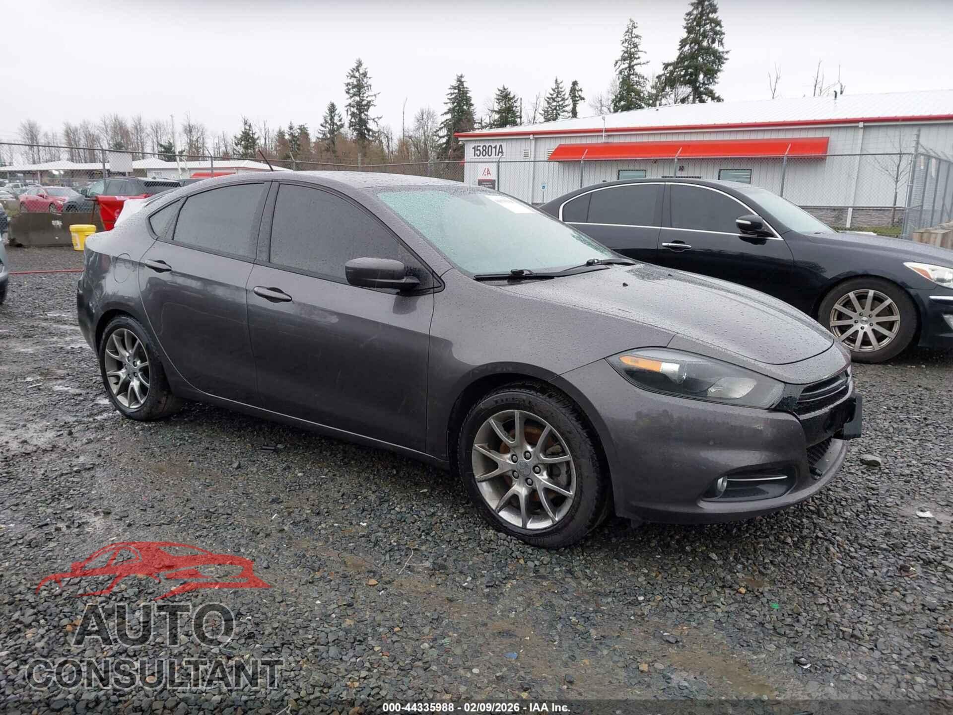 DODGE DART 2015 - 1C3CDFBB1FD173566