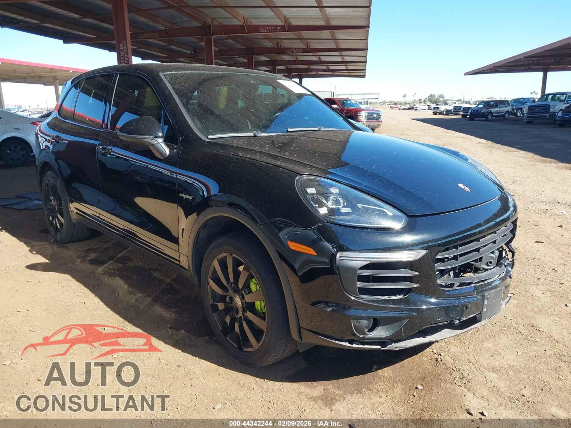 PORSCHE CAYENNE E-HYBRID 2015 - WP1AE2A28FLA52533