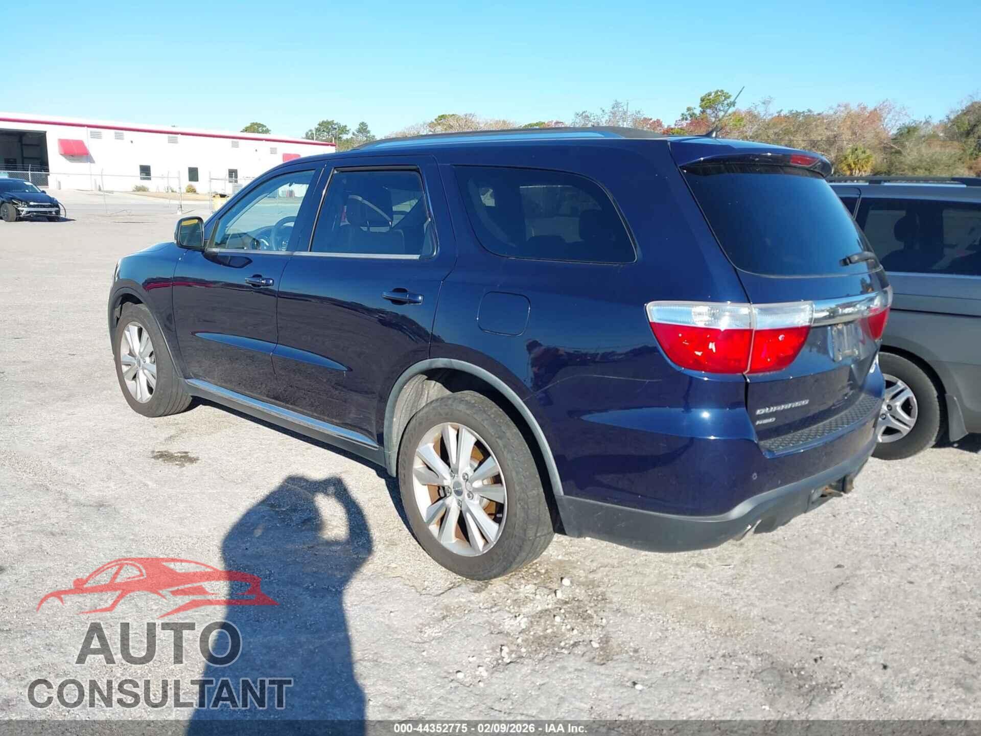 DODGE DURANGO 2012 - 1C4SDJDT0CC163600