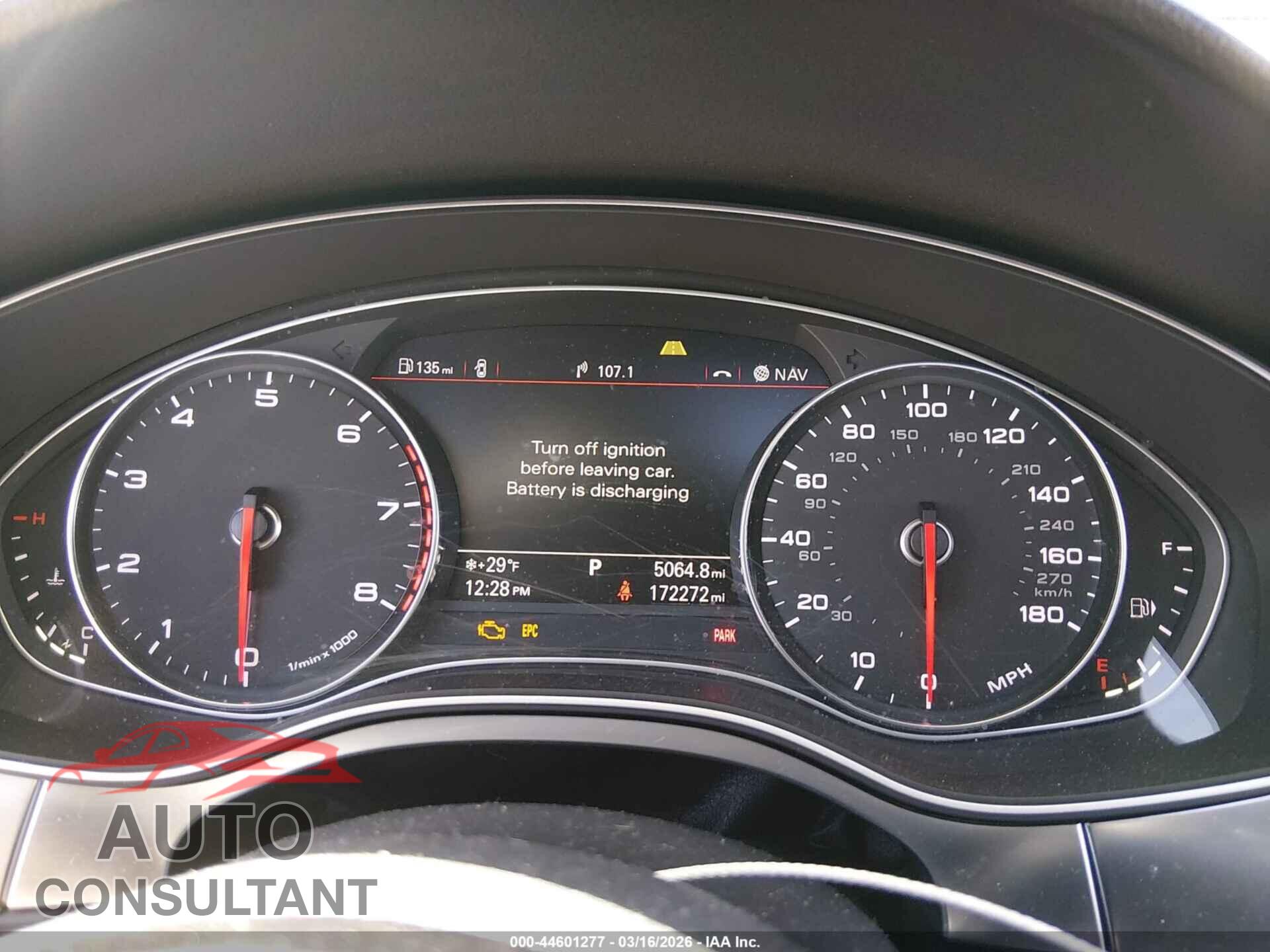 AUDI A7 2014 - WAU2GAFC6EN034513