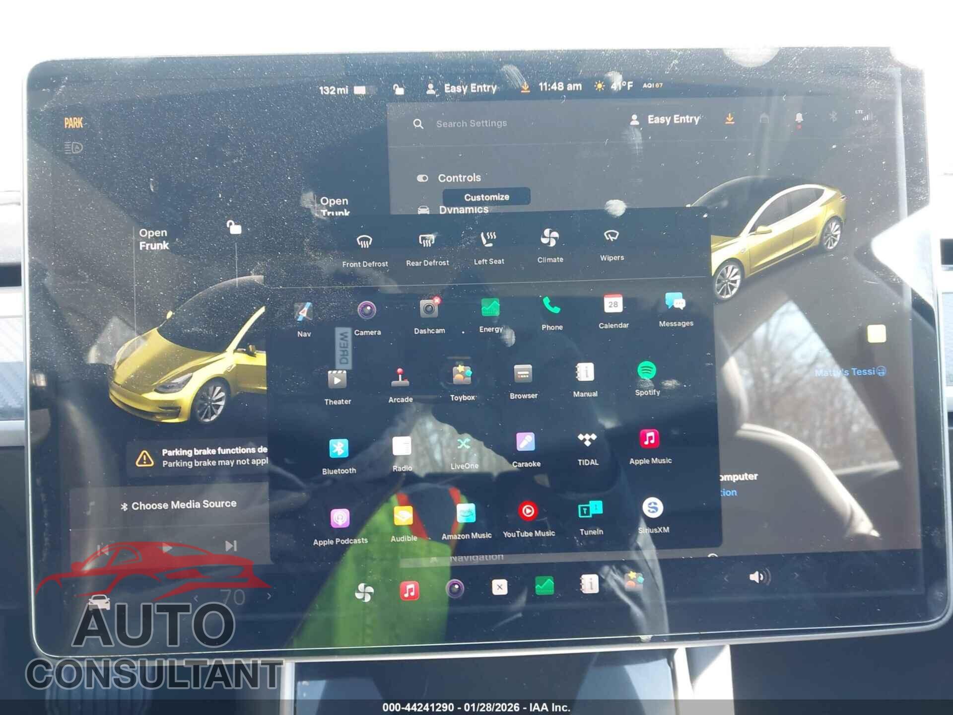 TESLA MODEL 3 2018 - 5YJ3E1EBXJF064077