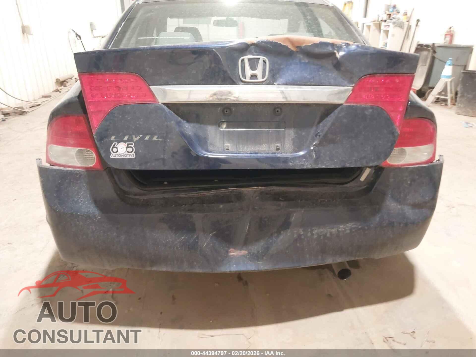 HONDA CIVIC 2009 - 19XFA16819E012365