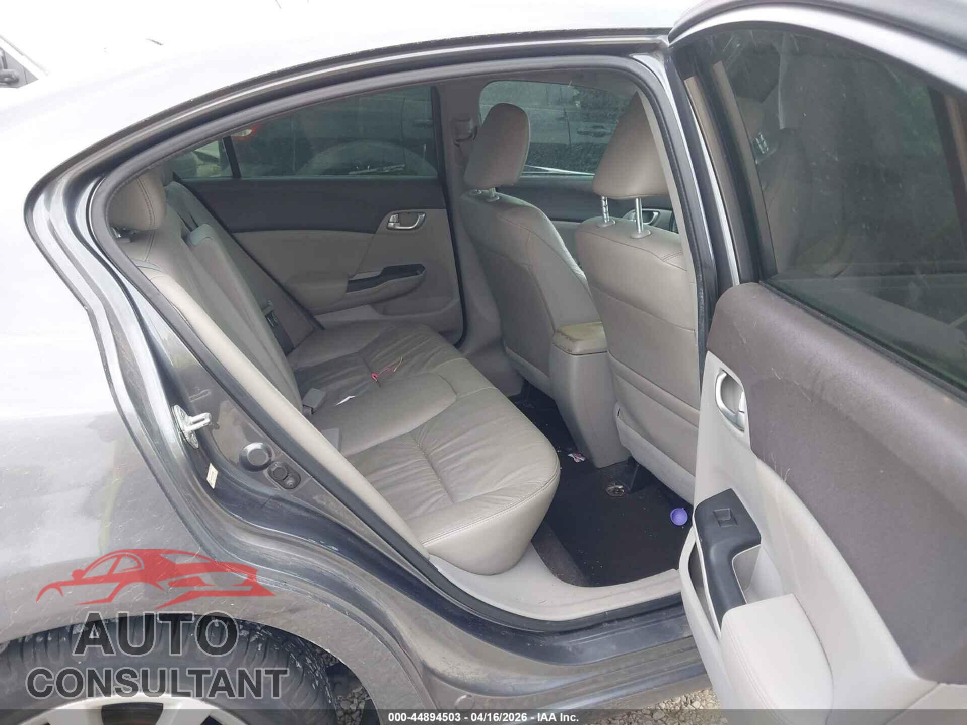 HONDA CIVIC 2012 - 19XFB2F91CE047863