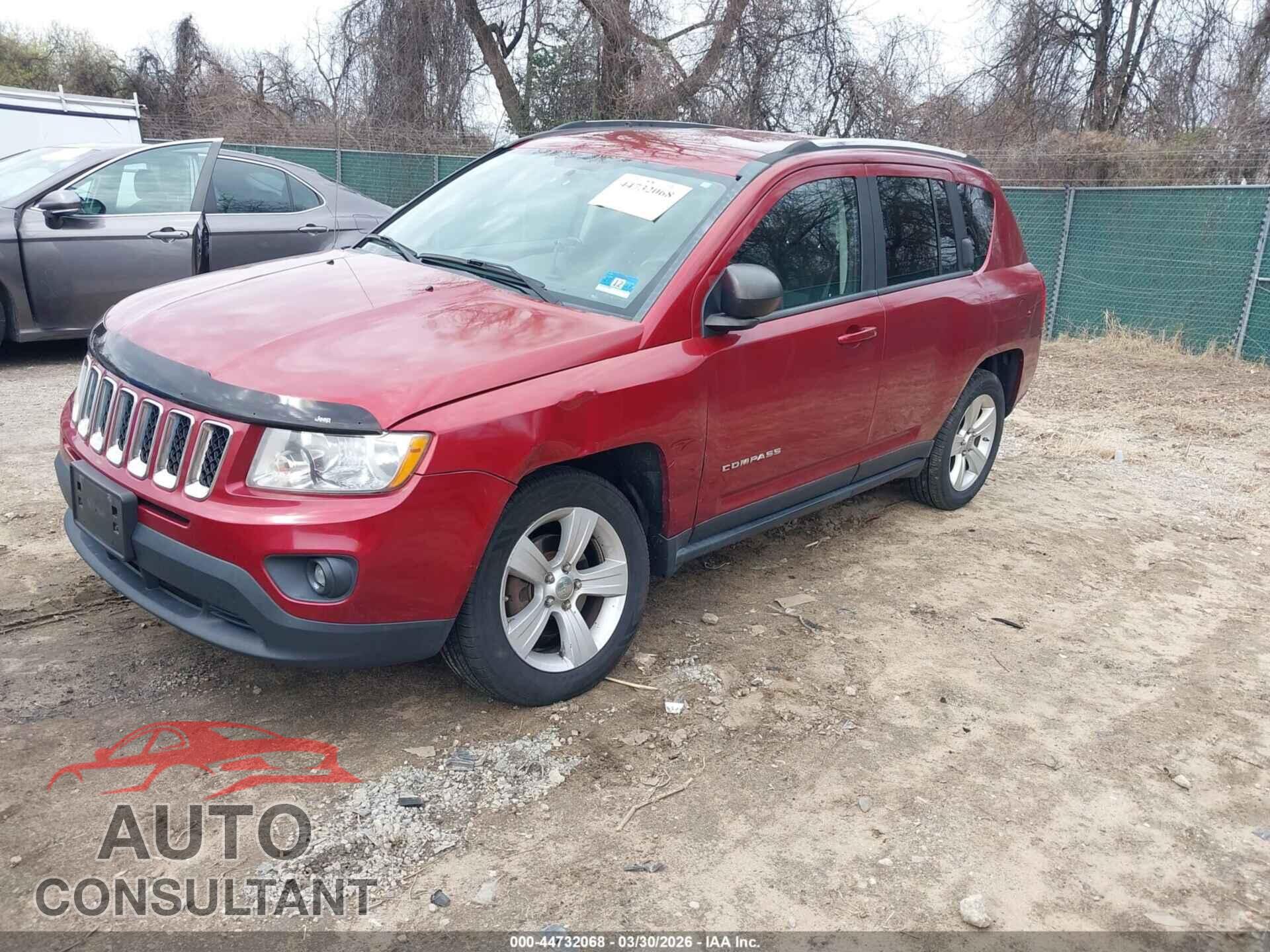 JEEP COMPASS 2012 - 1C4NJDEB2CD563584