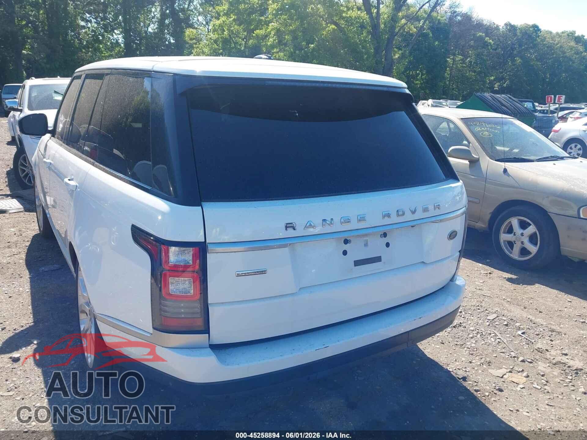 LAND ROVER RANGE ROVER 2015 - SALGS2TF1FA218612