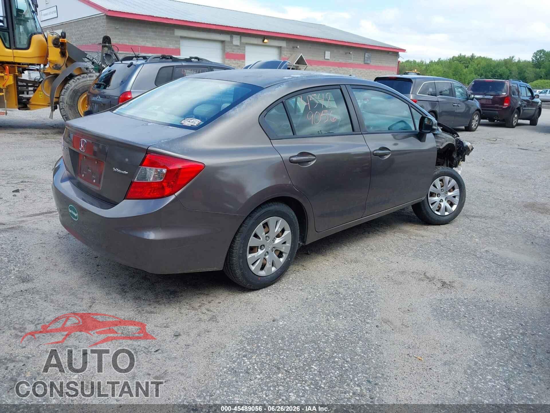 HONDA CIVIC 2012 - 2HGFB2F55CH503625