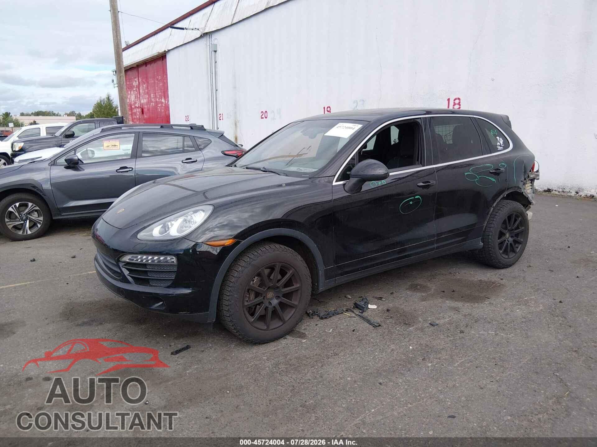 PORSCHE CAYENNE 2012 - WP1AA2A23CLA09693