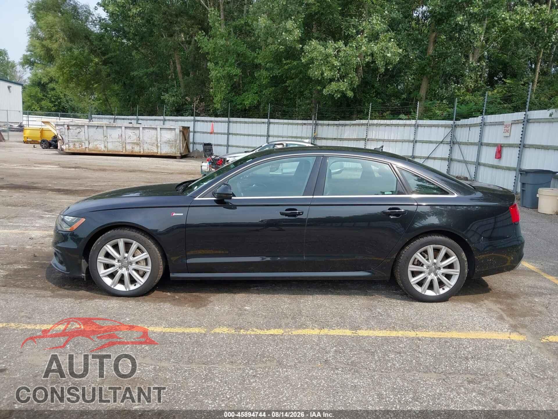 AUDI A6 2013 - WAUJGBFC2DN014369