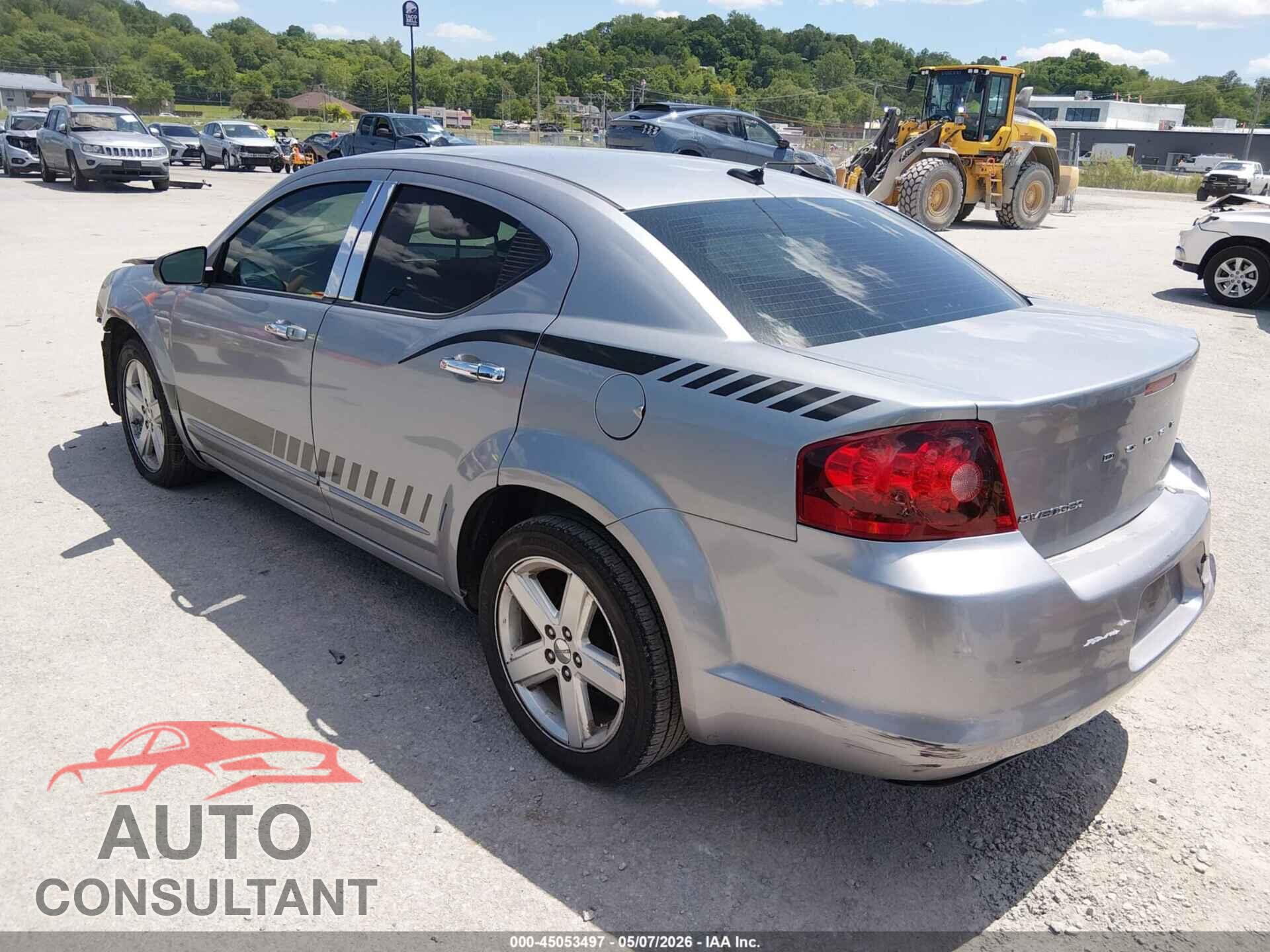 DODGE AVENGER 2013 - 1C3CDZAB2DN643291