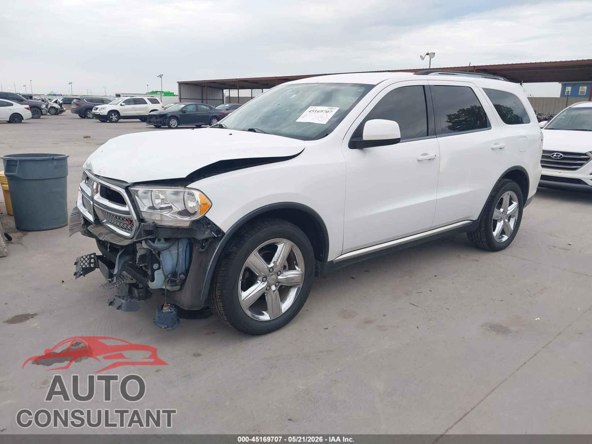 DODGE DURANGO 2013 - 1C4RDHAG6DC695112