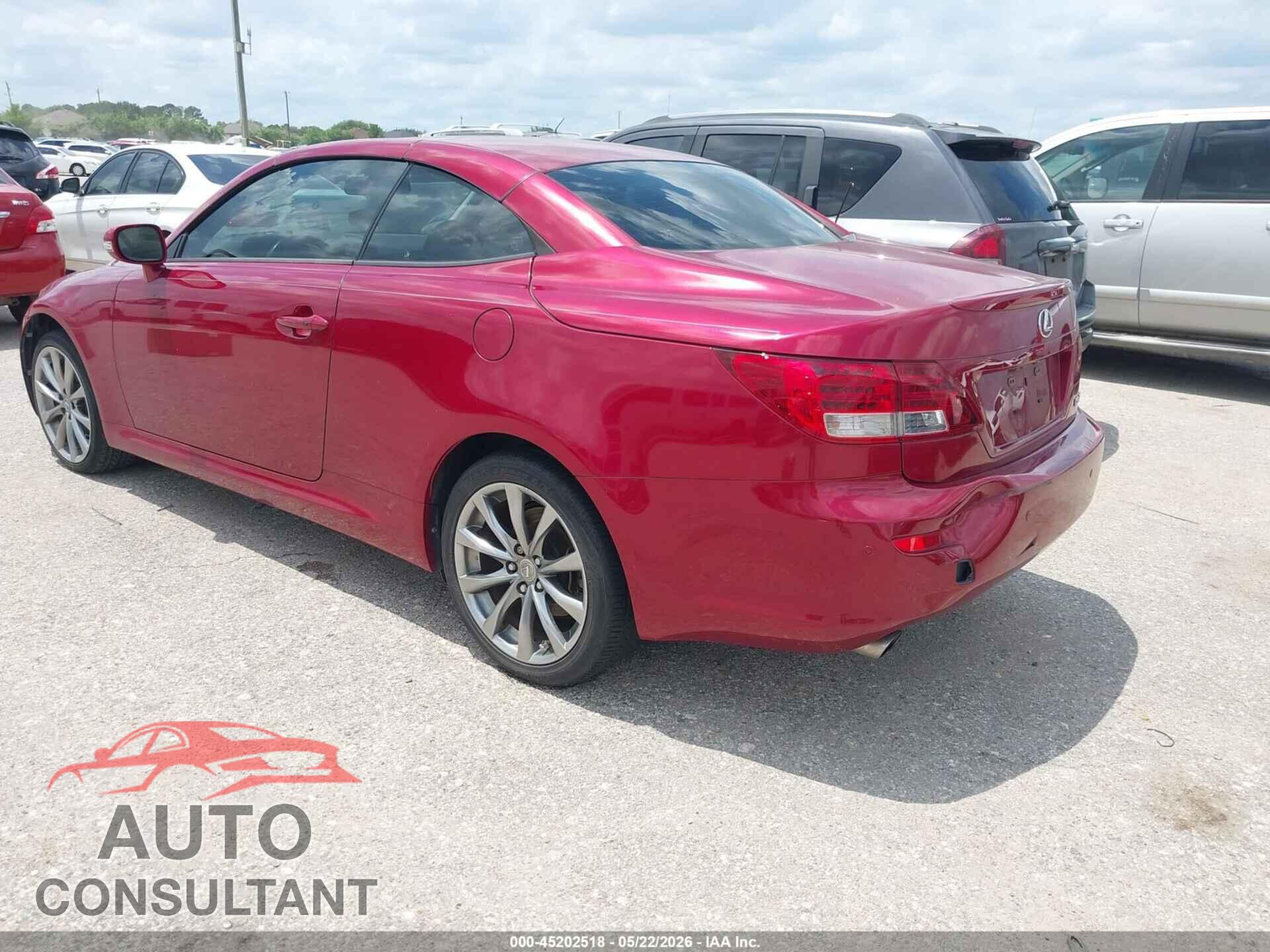 LEXUS IS 250C 2014 - JTHFF2C25E2529830