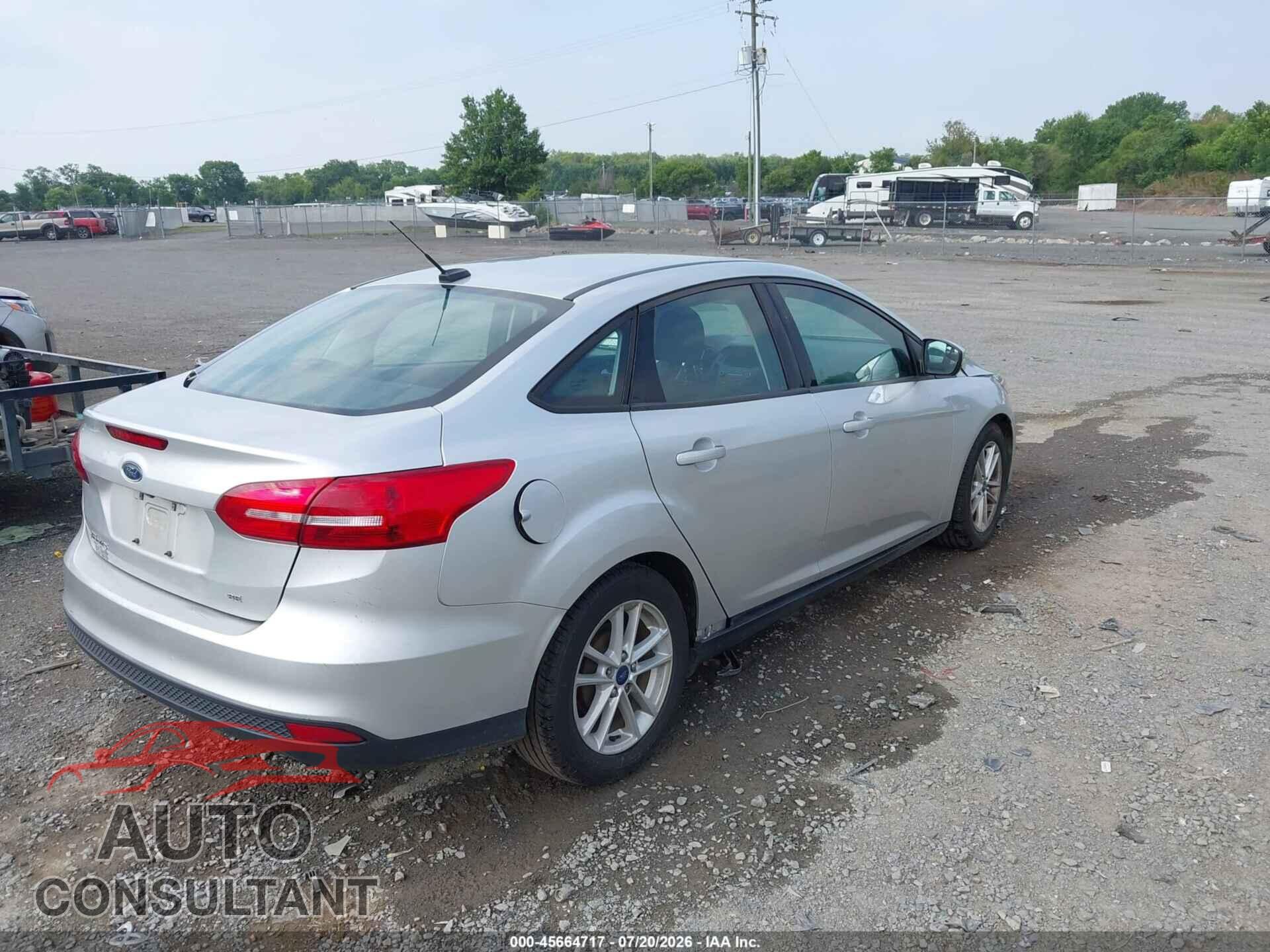 FORD FOCUS 2017 - 1FADP3F25HL266377