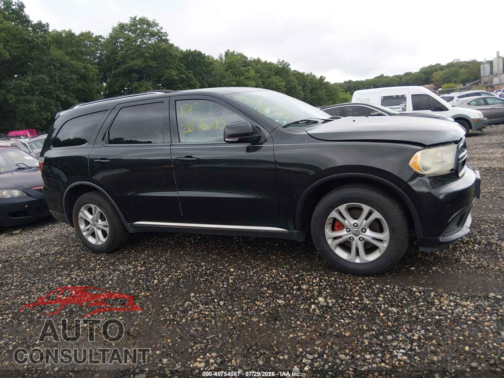 DODGE DURANGO 2012 - 1C4RDJDG9CC153648