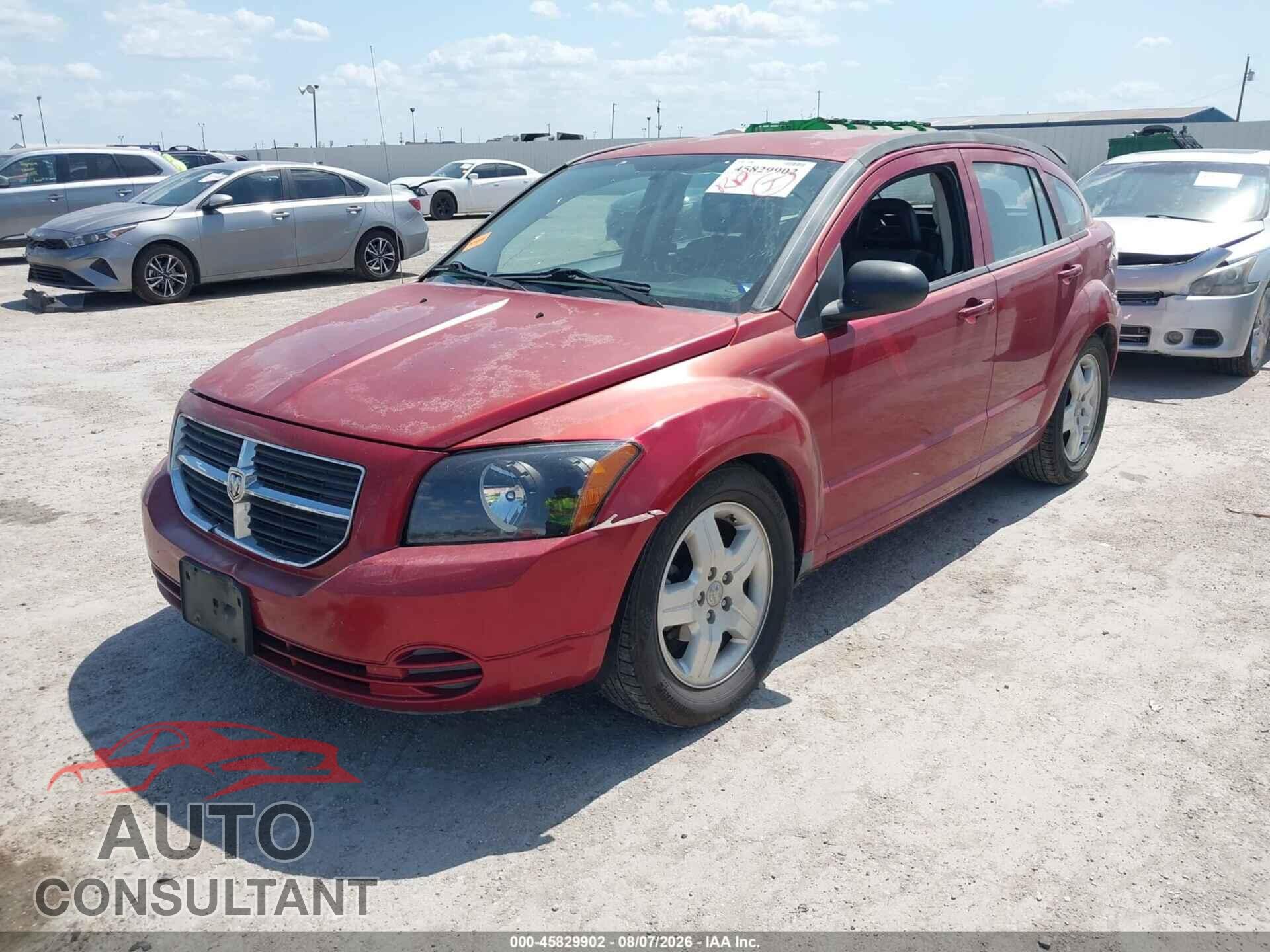 DODGE CALIBER 2009 - 1B3HB48A79D108172