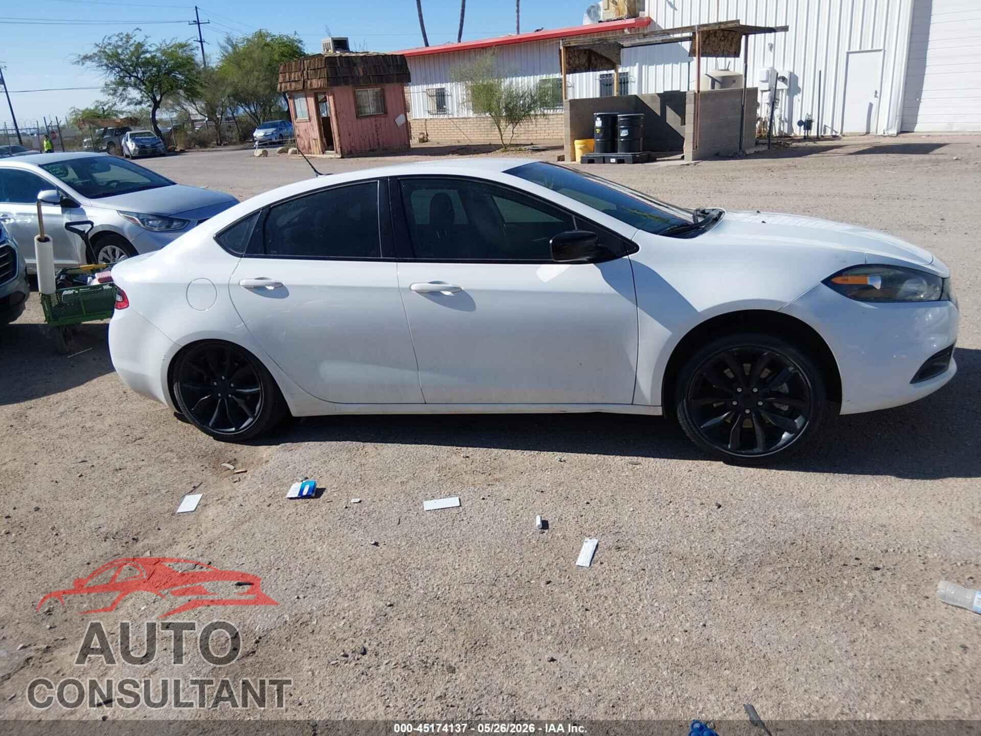 DODGE DART 2016 - 1C3CDFFA9GD822453