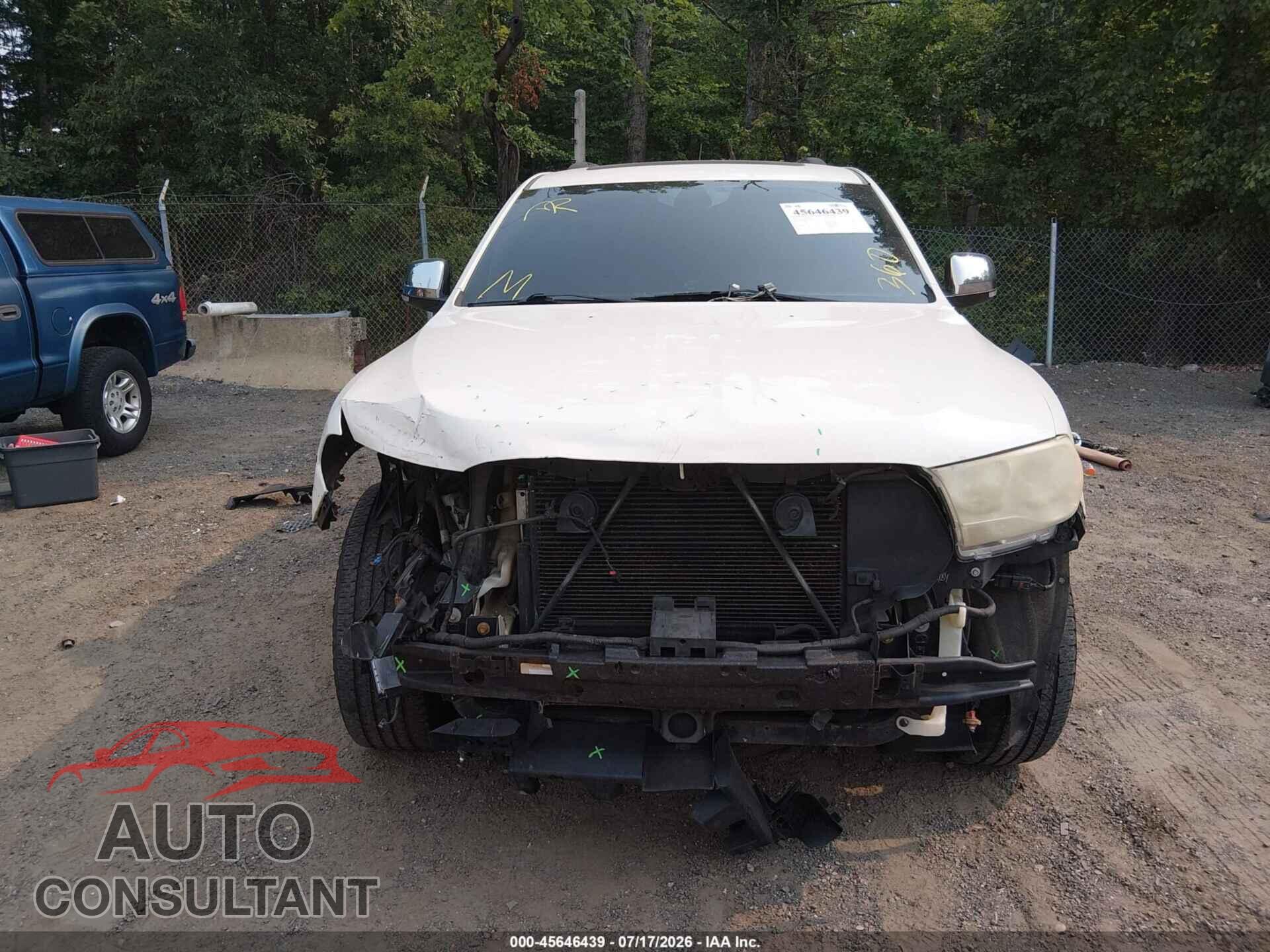 DODGE DURANGO 2012 - 1C4SDJET8CC144064