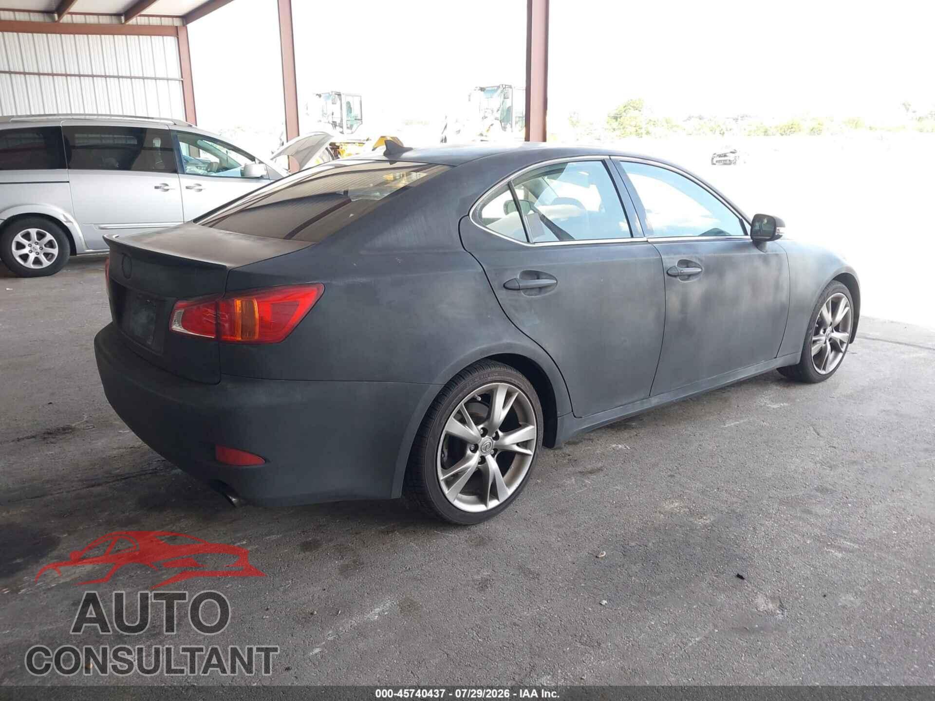 LEXUS IS 250 2009 - JTHBK262392084659