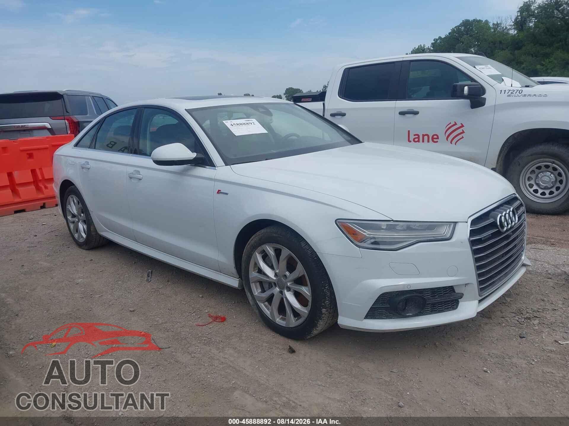 AUDI A6 2017 - WAUF2BFC3HN069357
