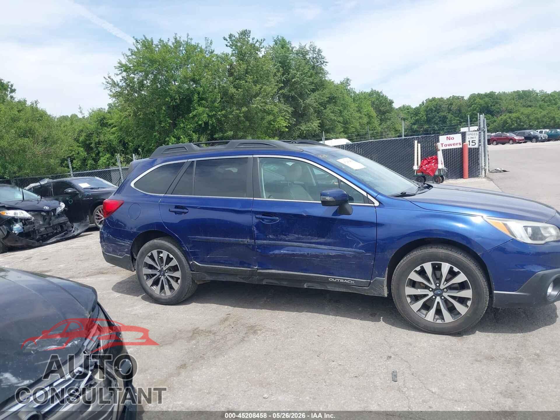 SUBARU OUTBACK 2015 - 4S4BSBLC9F3209485