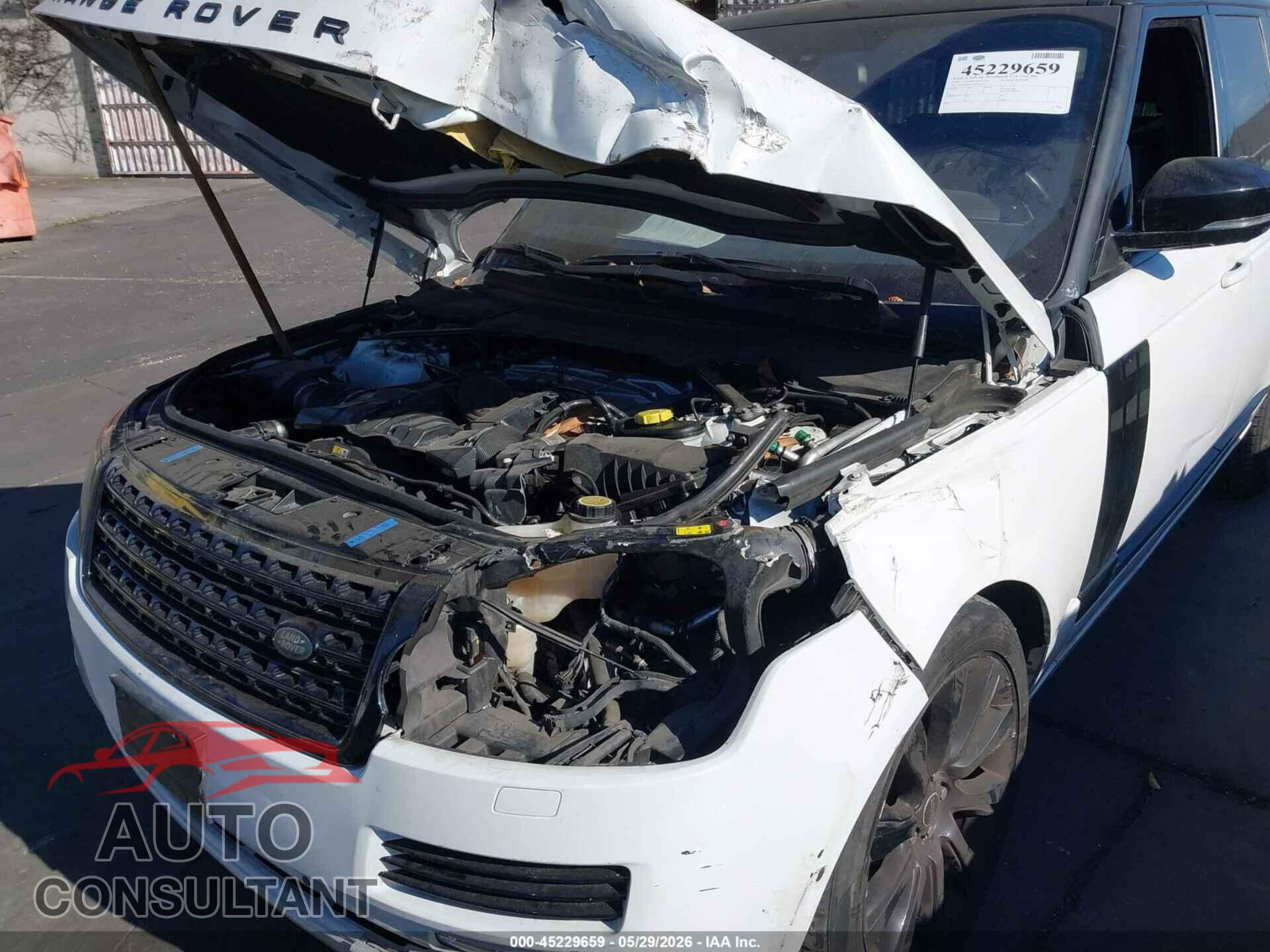 LAND ROVER RANGE ROVER 2016 - SALGS2EF1GA246473