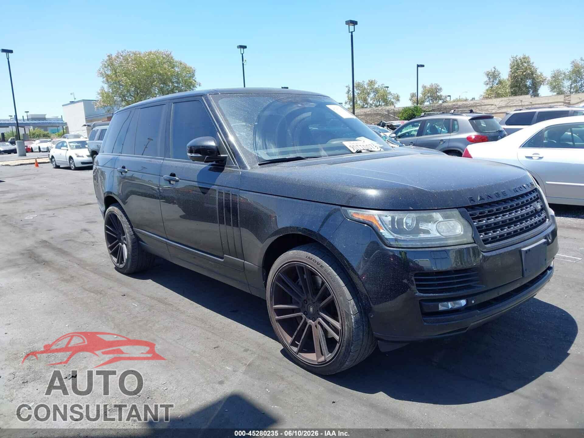 LAND ROVER RANGE ROVER 2014 - SALGS2EF5EA143361
