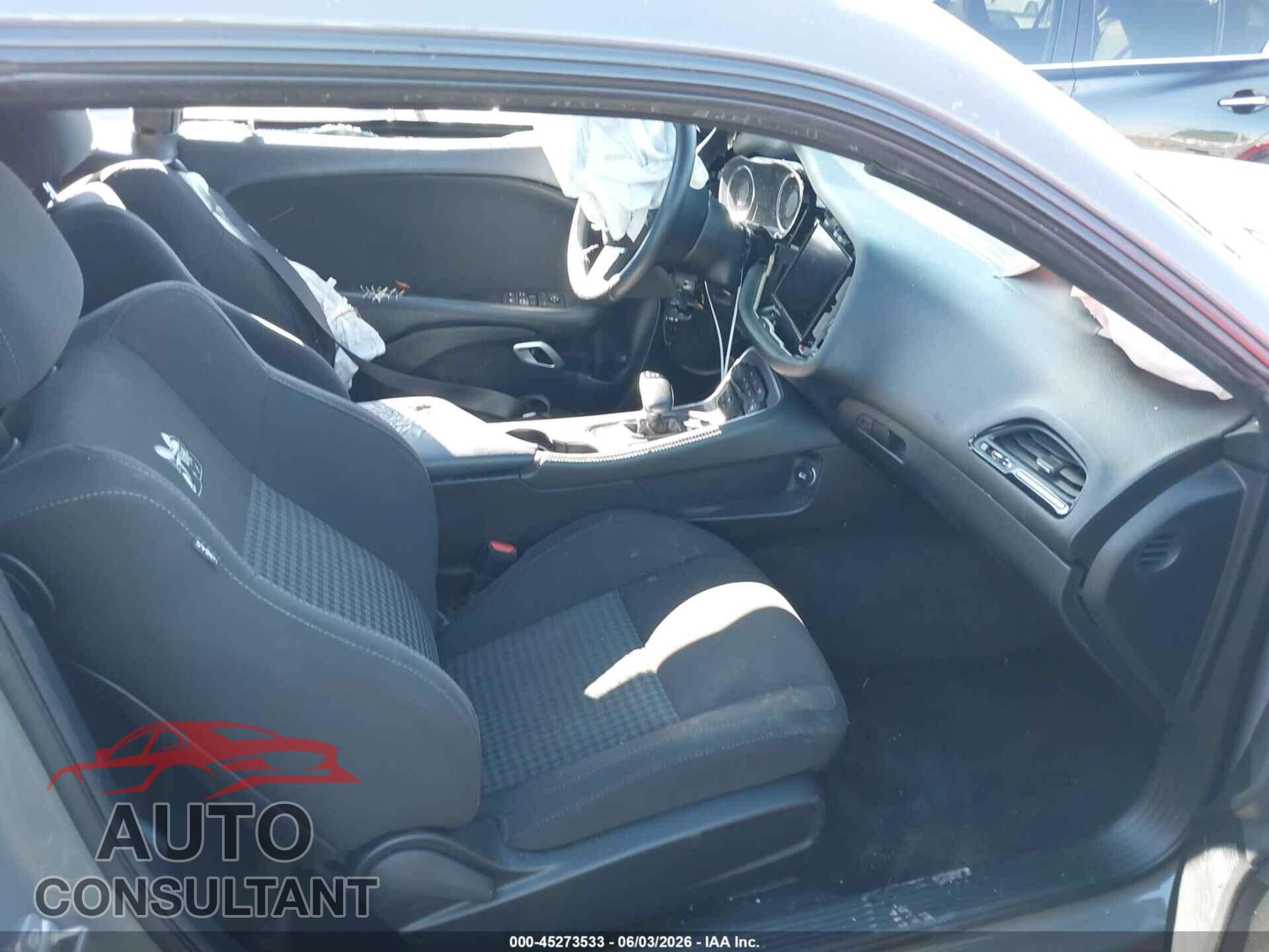 DODGE CHALLENGER 2018 - 2C3CDZFJ0JH128357