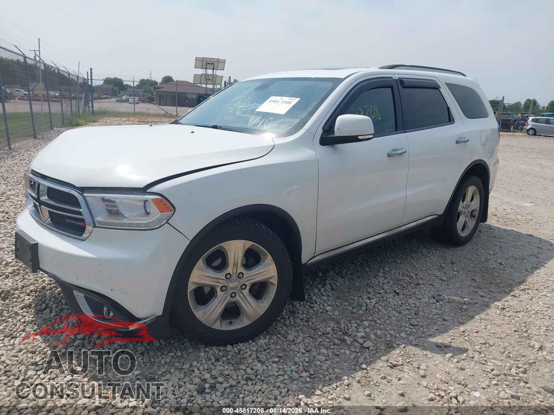 DODGE DURANGO 2014 - 1C4RDJDG2EC979390