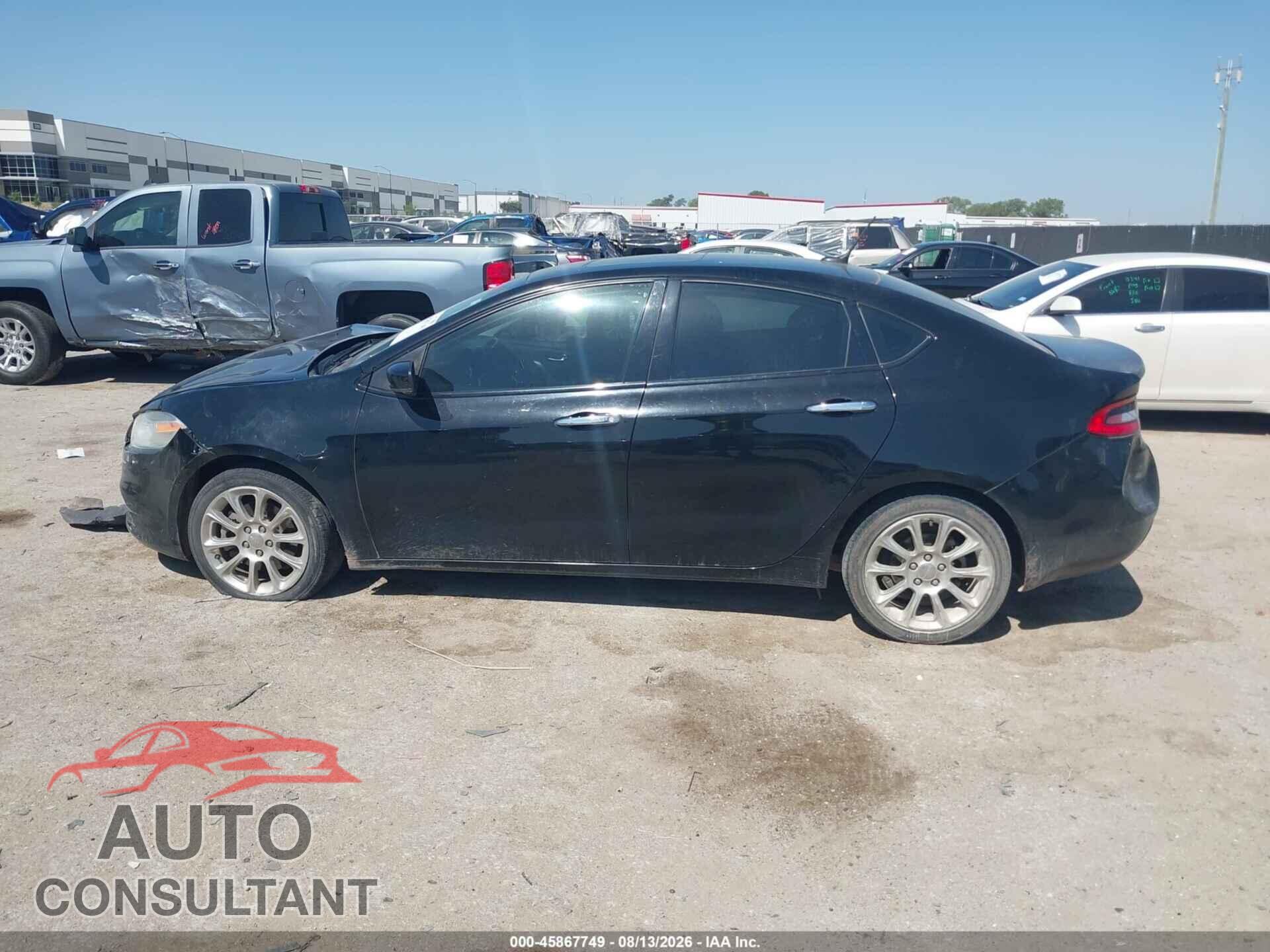 DODGE DART 2014 - 1C3CDFCB2ED681316