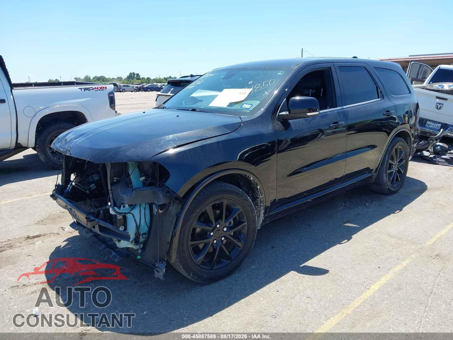 DODGE DURANGO 2017 - 1C4RDHDG8HC774850