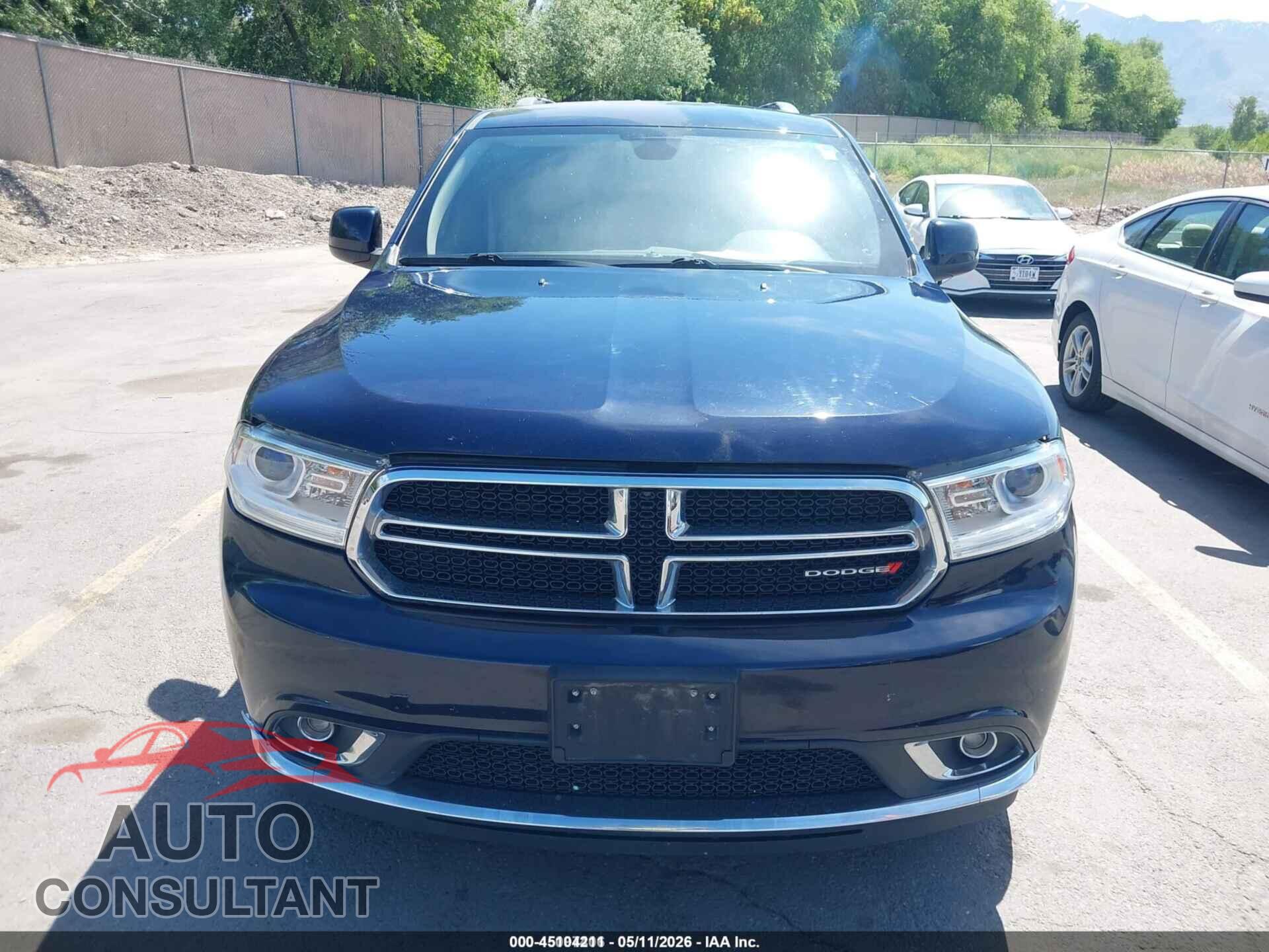 DODGE DURANGO 2018 - 1C4RDJAG8JC366544
