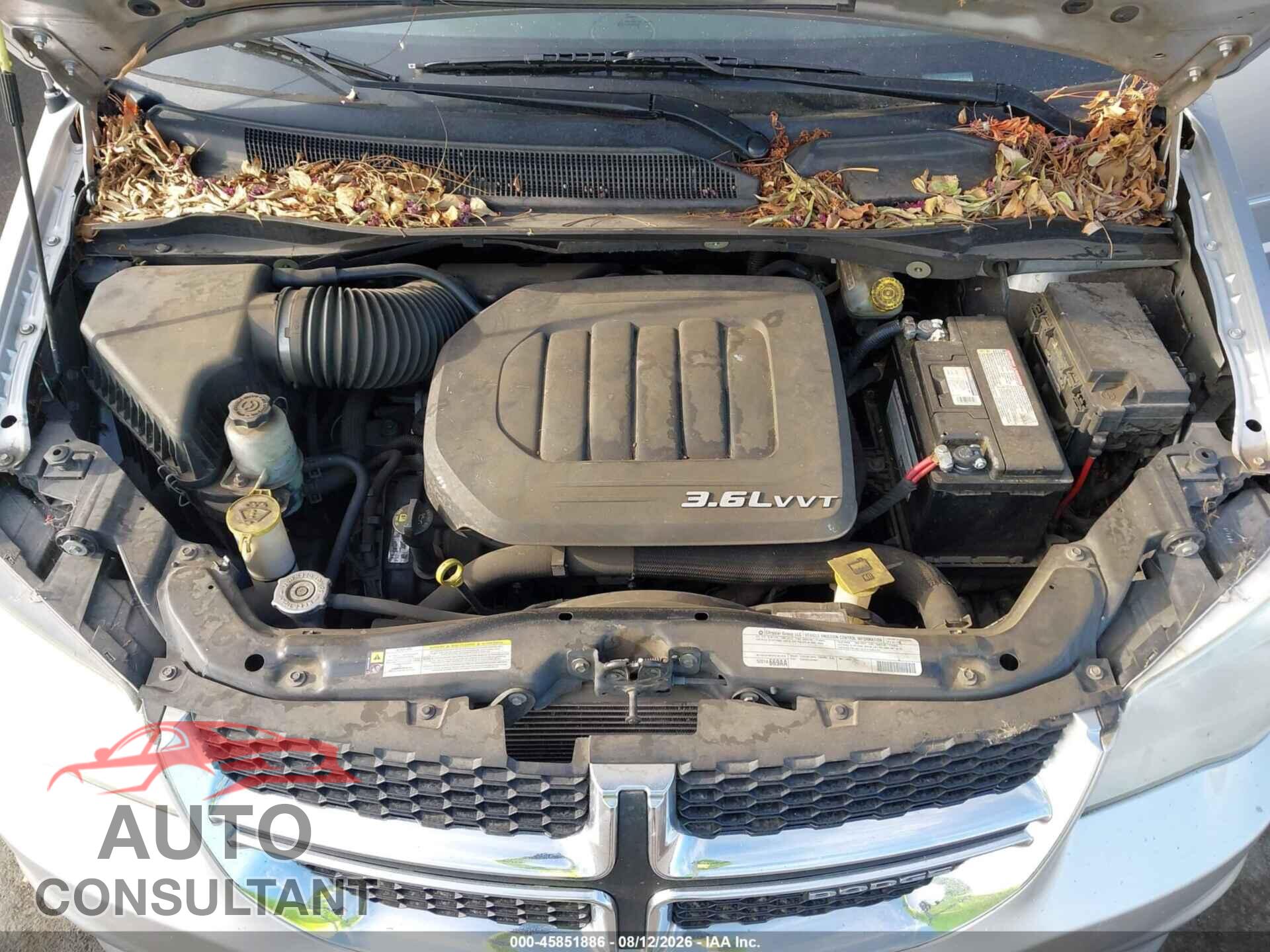 DODGE GRAND CARAVAN 2012 - 2C4RDGDG2CR100834