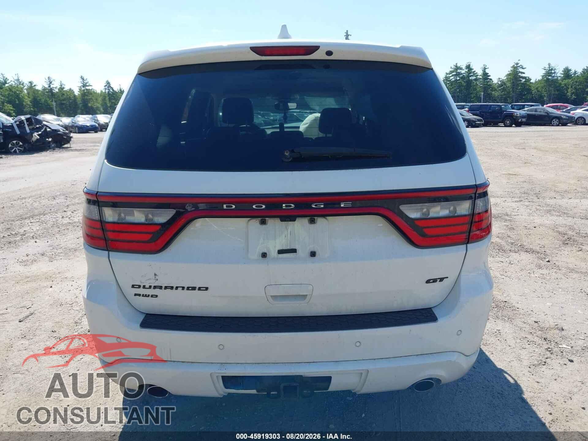 DODGE DURANGO 2017 - 1C4RDJDG6HC781061