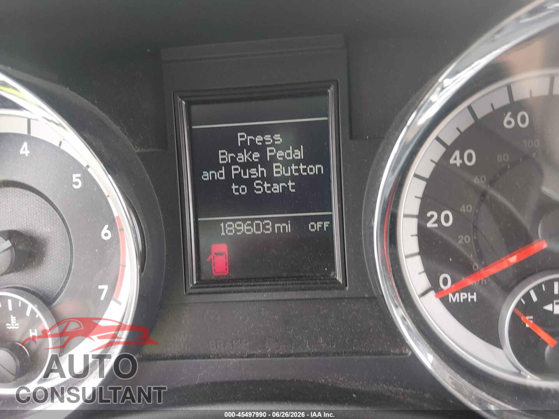 DODGE DURANGO 2012 - 1C4SDJET8CC192566