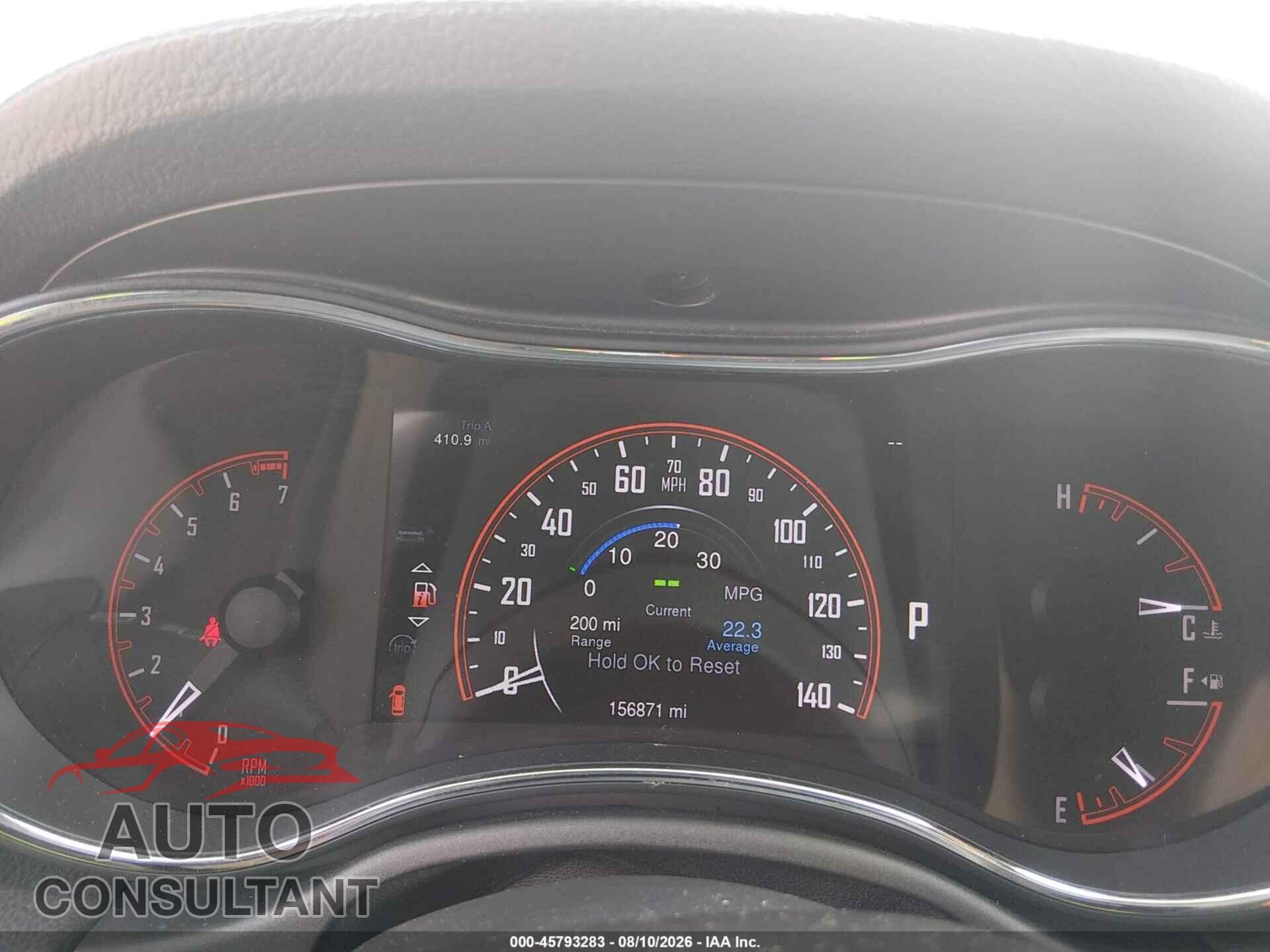 DODGE DURANGO 2014 - 1C4RDJAG6EC318367